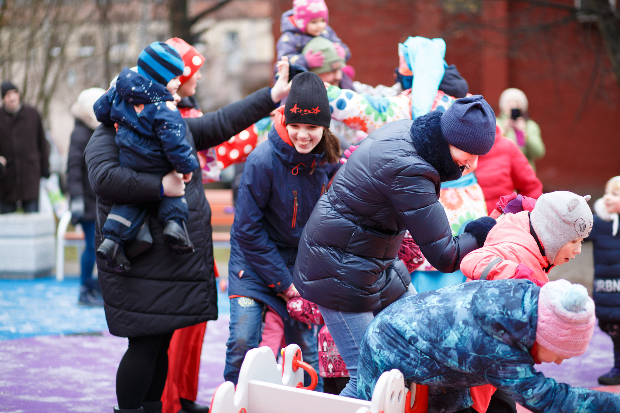 Встреча Рождества в Невском р-не г. СПб. Портретный и репортажный фотограф Марина Кузьмина
