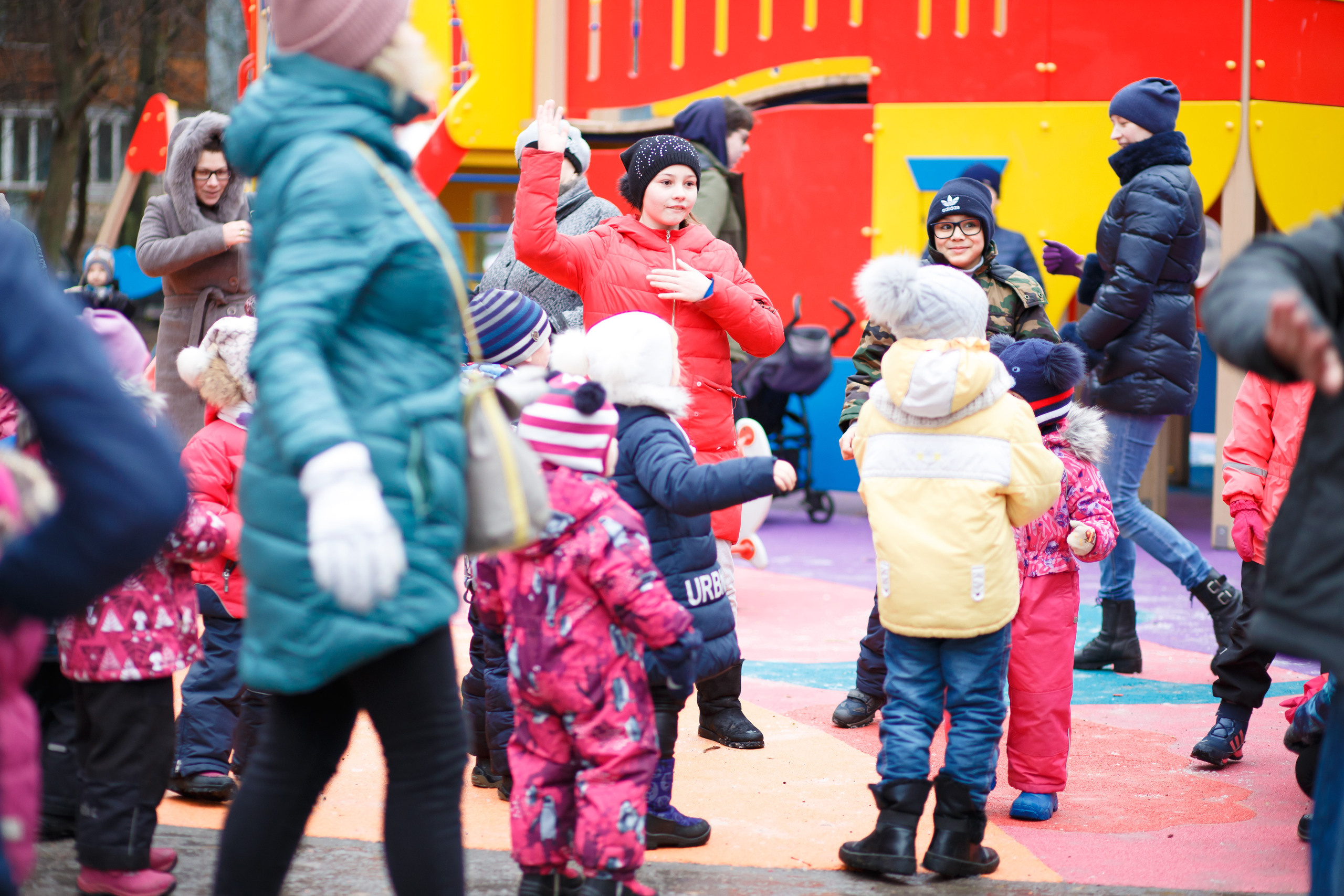 Встреча Рождества в Невском р-не г. СПб. Портретный и репортажный фотограф Марина Кузьмина