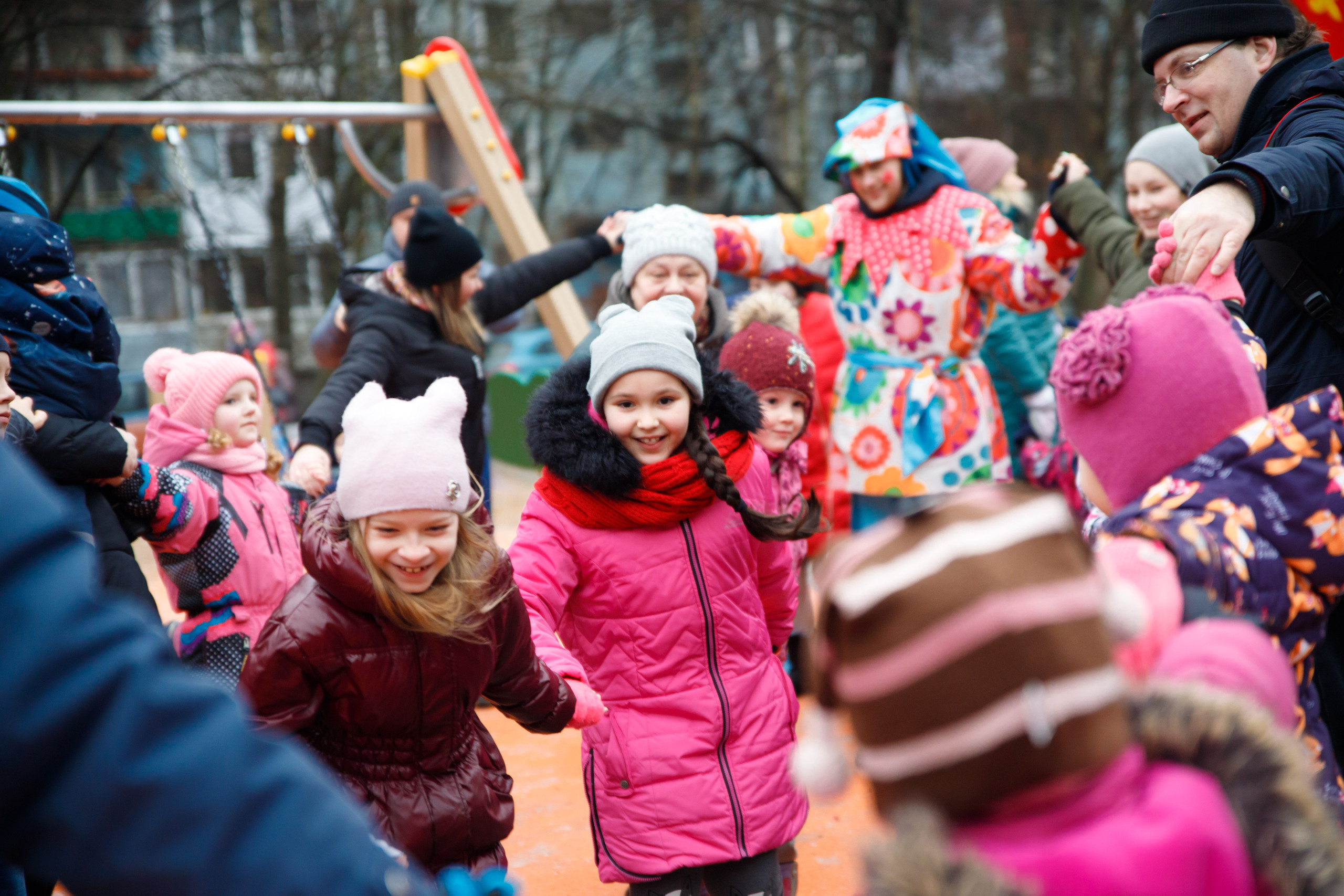 Встреча Рождества в Невском р-не г. СПб. Портретный и репортажный фотограф Марина Кузьмина