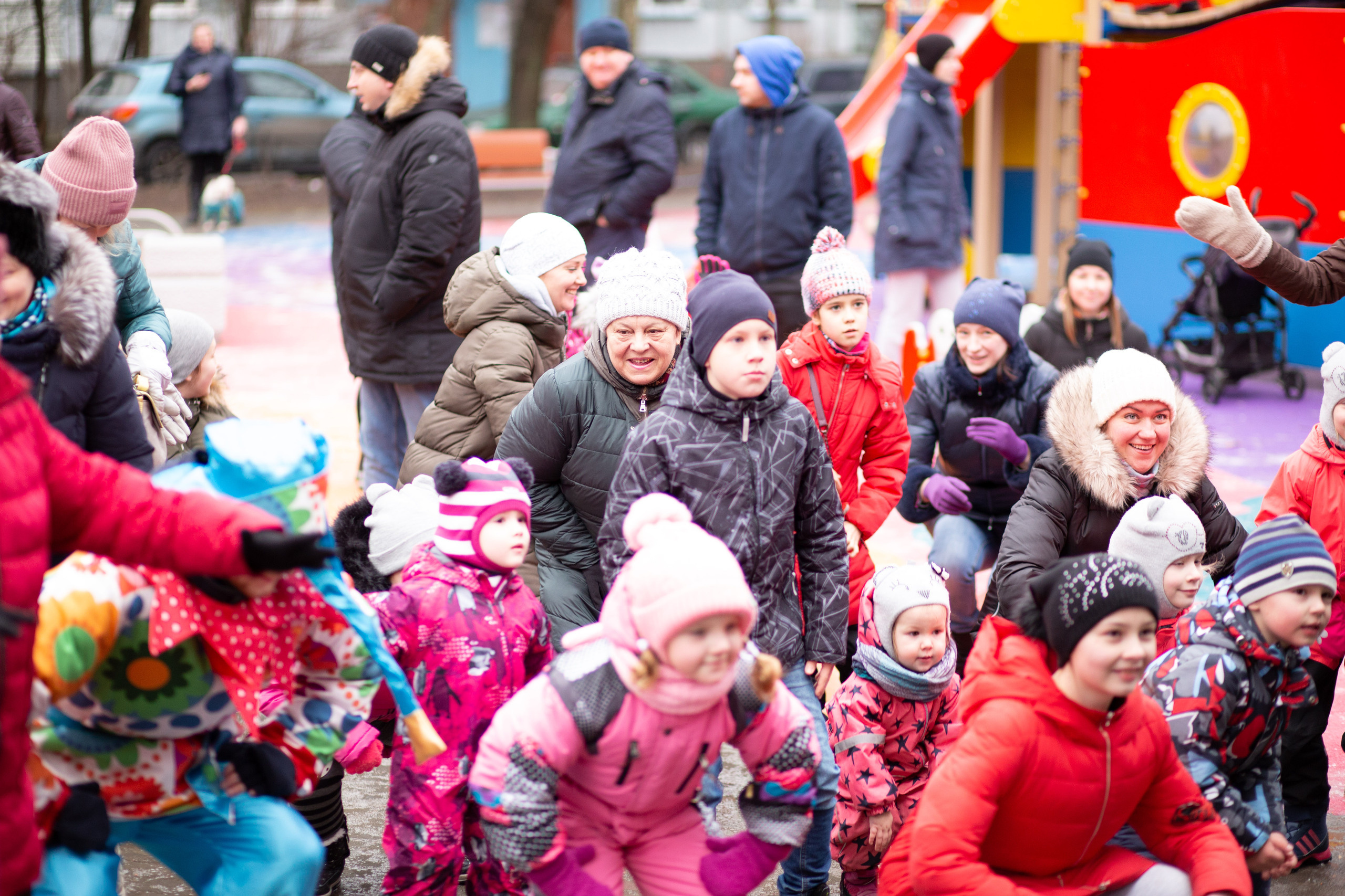 Встреча Рождества в Невском р-не г. СПб. Портретный и репортажный фотограф Марина Кузьмина