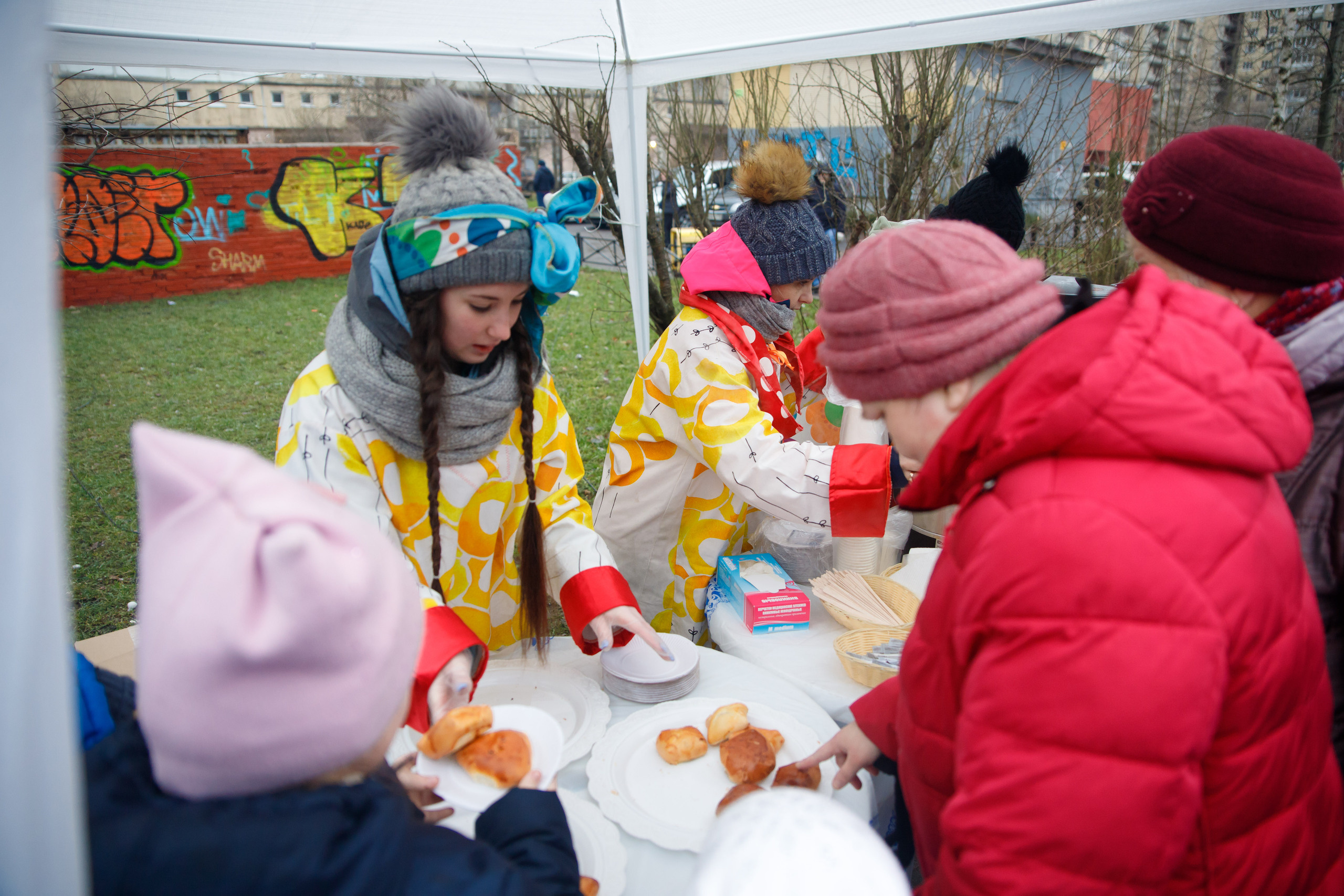 Встреча Рождества в Невском р-не г. СПб. Портретный и репортажный фотограф Марина Кузьмина