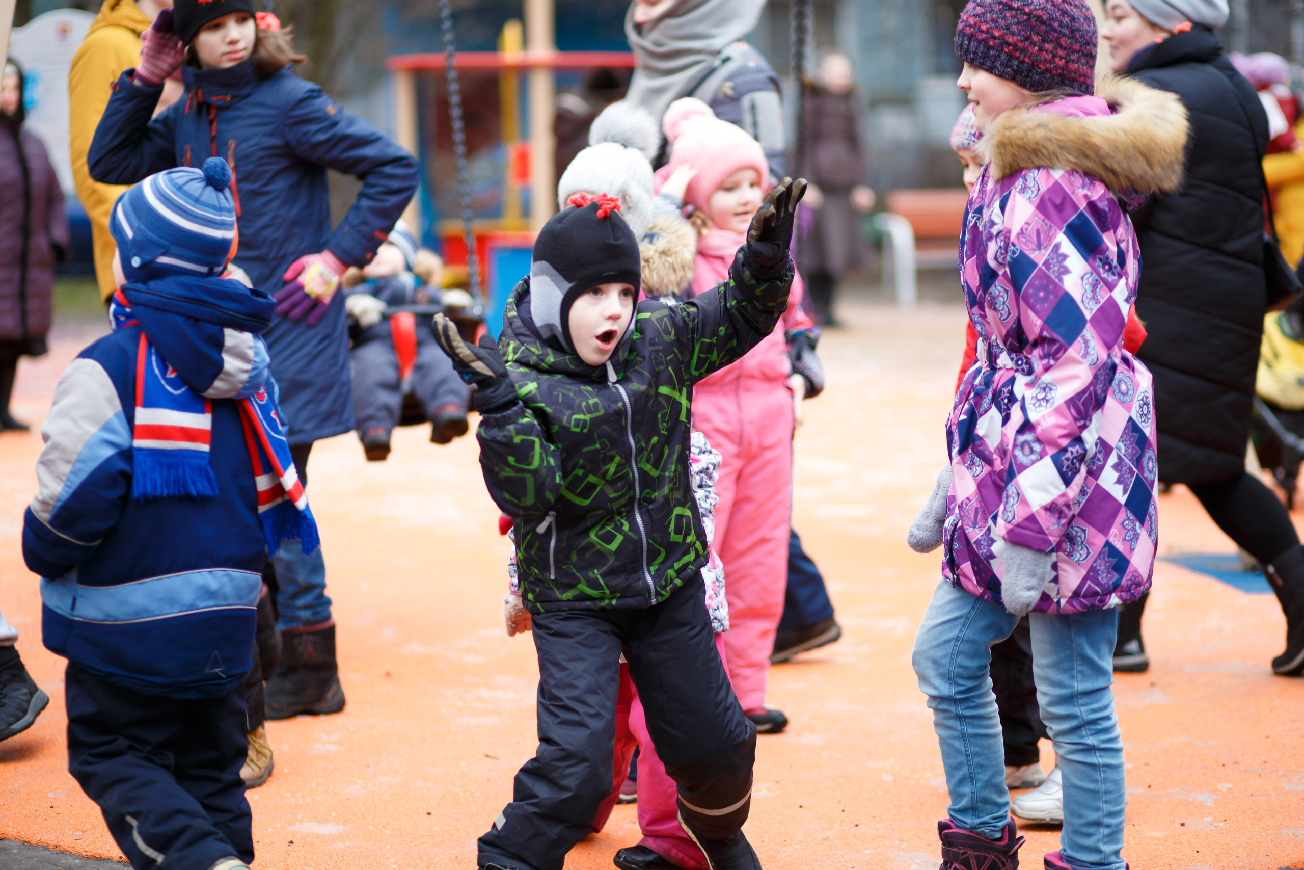 Встреча Рождества в Невском р-не г. СПб. Портретный и репортажный фотограф Марина Кузьмина