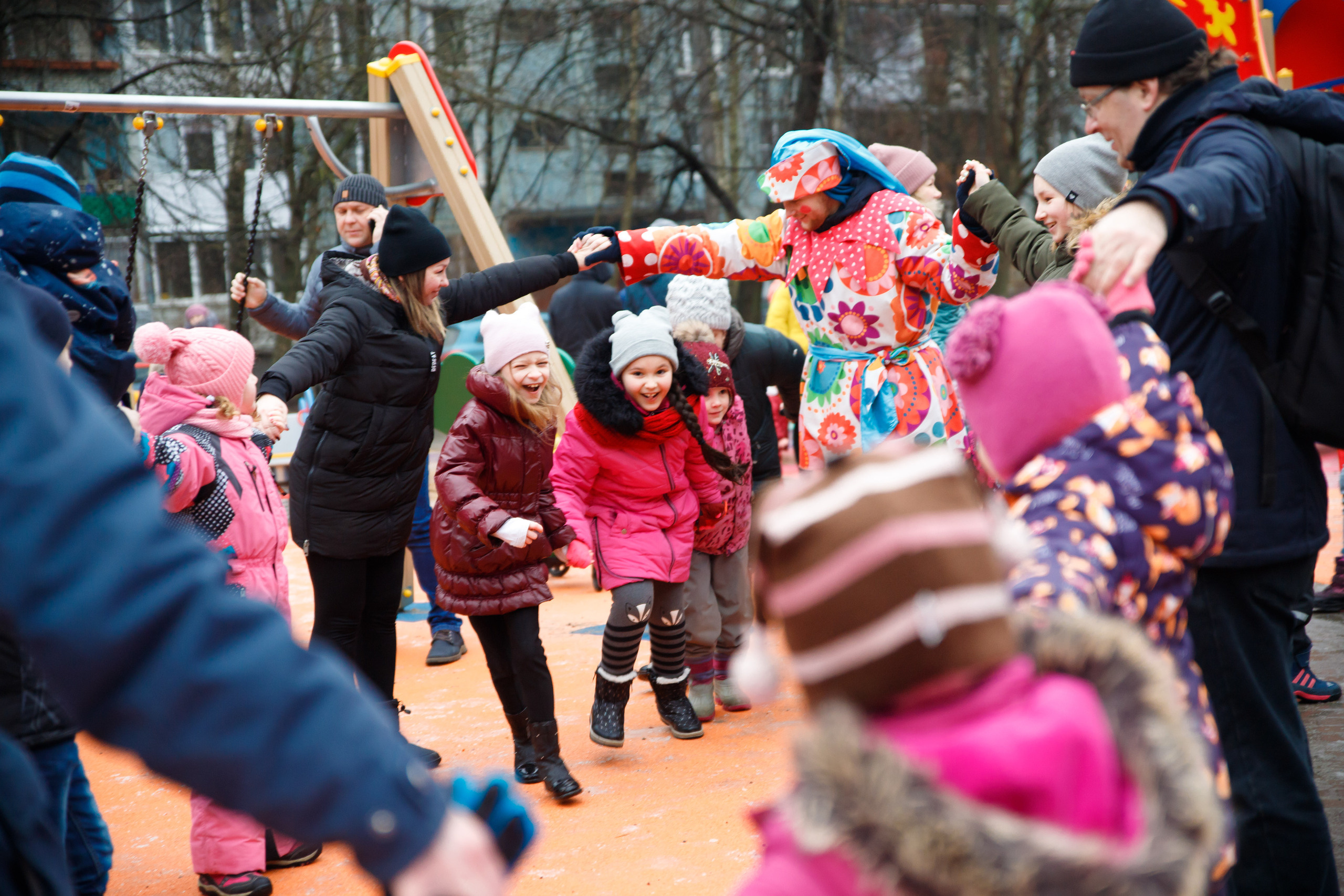Встреча Рождества в Невском р-не г. СПб. Портретный и репортажный фотограф Марина Кузьмина