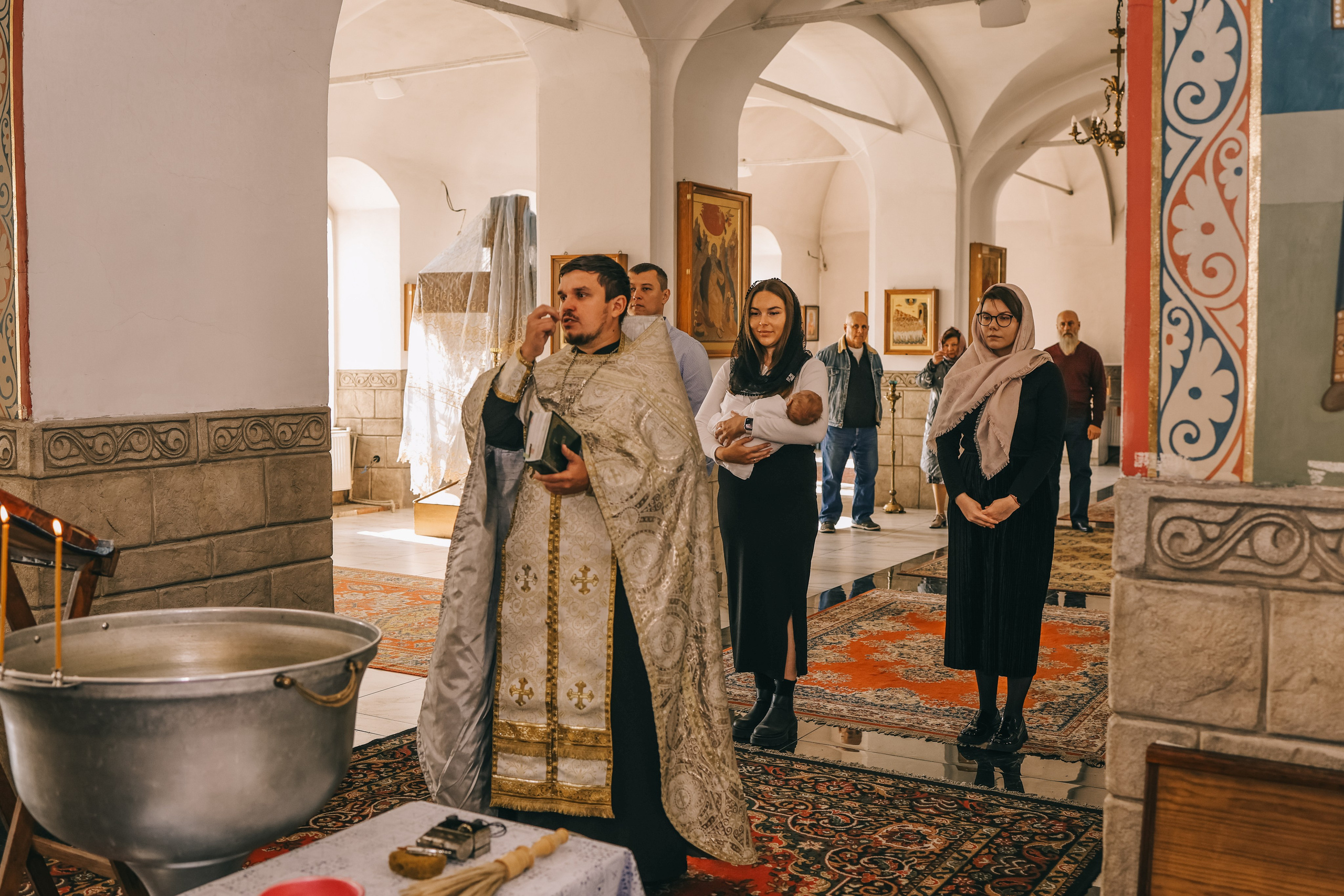 Крестины Льва. Свадебный и семейный фотограф в Воронеже Ксения Воротникова