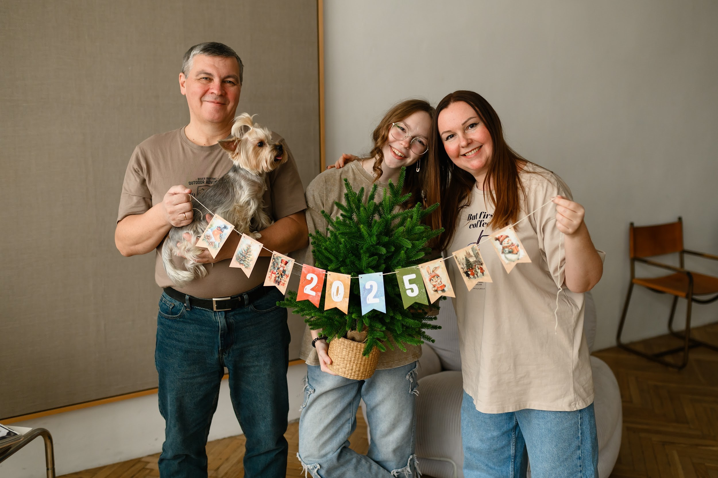 Семья. Минимализм. Фотограф Марина Росси