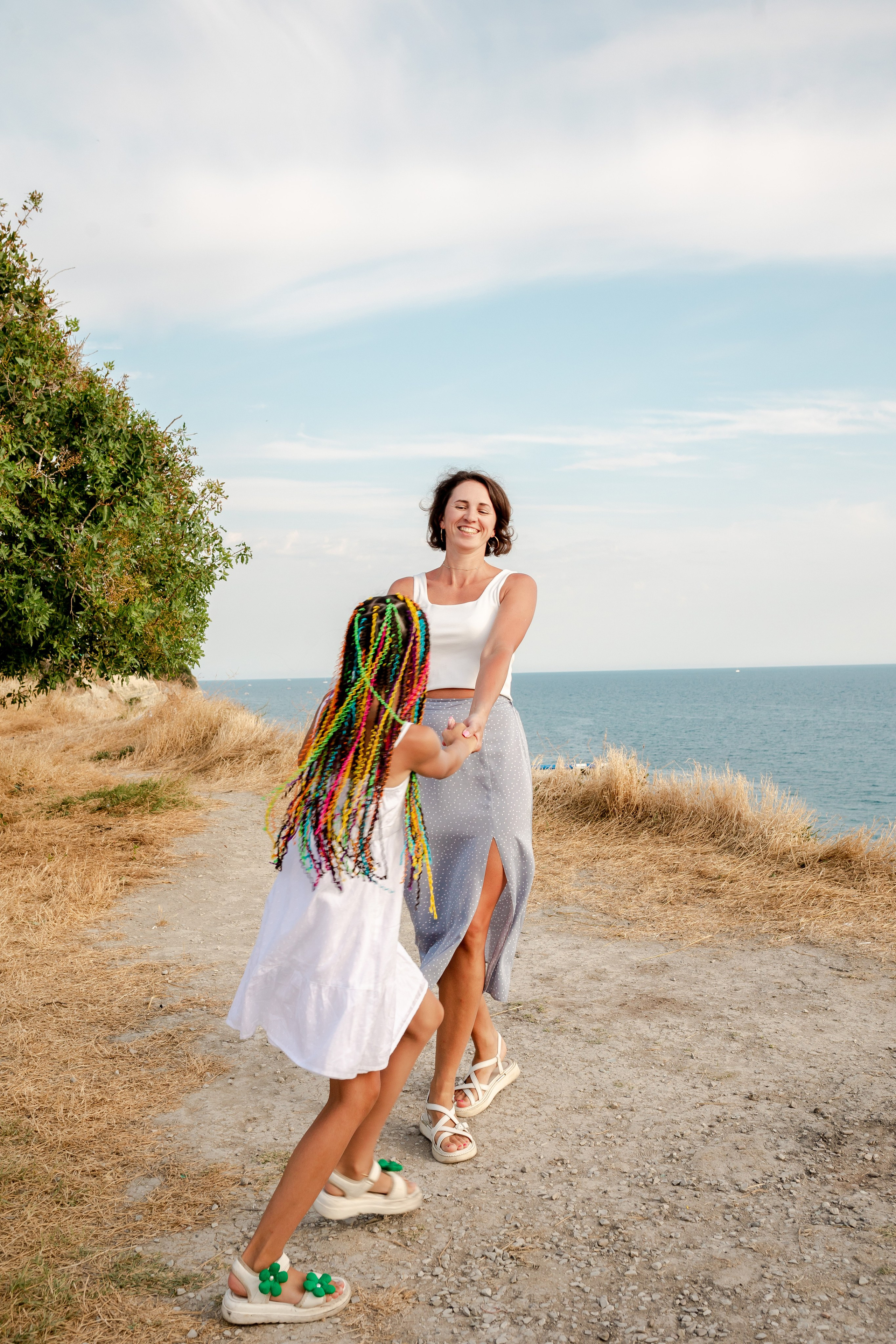 Наталья с детьми и мамой. Wedding and family photographer in Gelendzhik Victoria Balashova