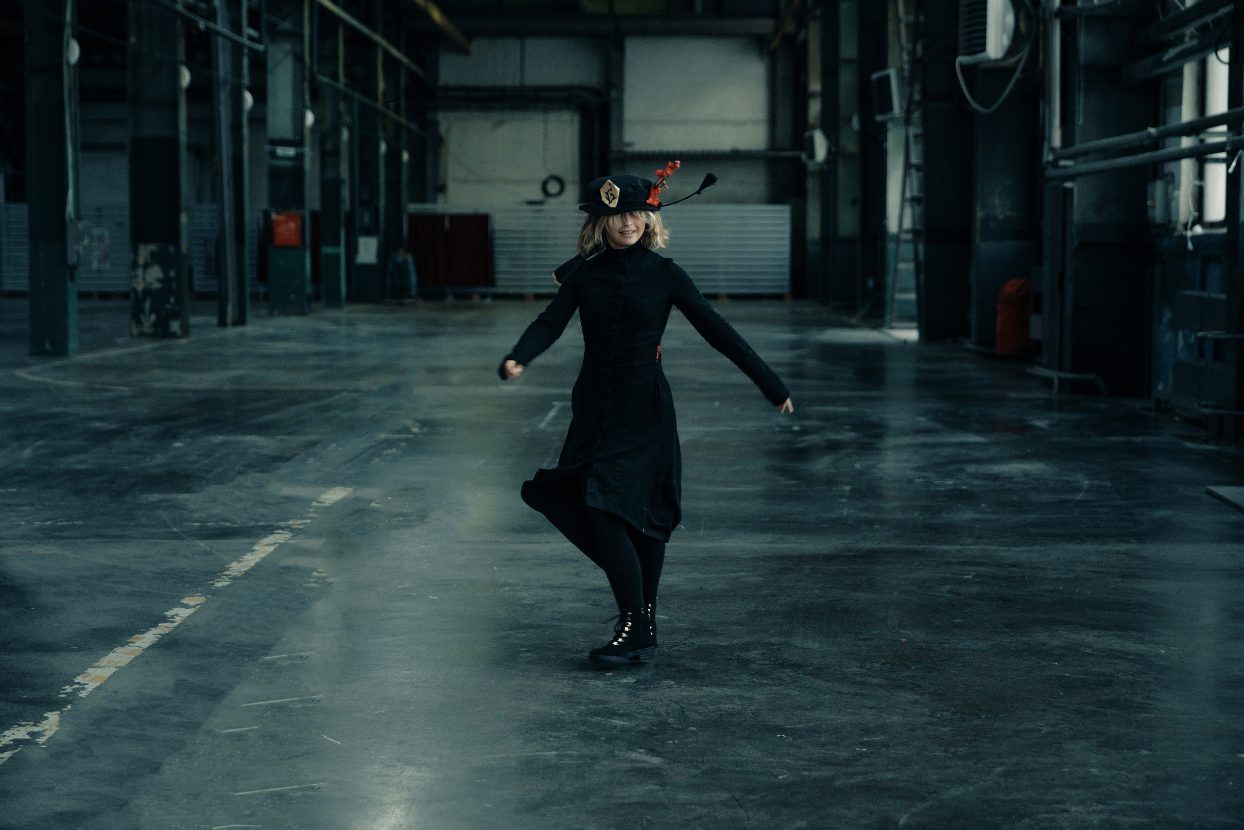 Фотосет в СевкабельПорт. Санкт-Петербург. Ева Демидова. Спортсмен по конкуру в Санкт-Петербуре