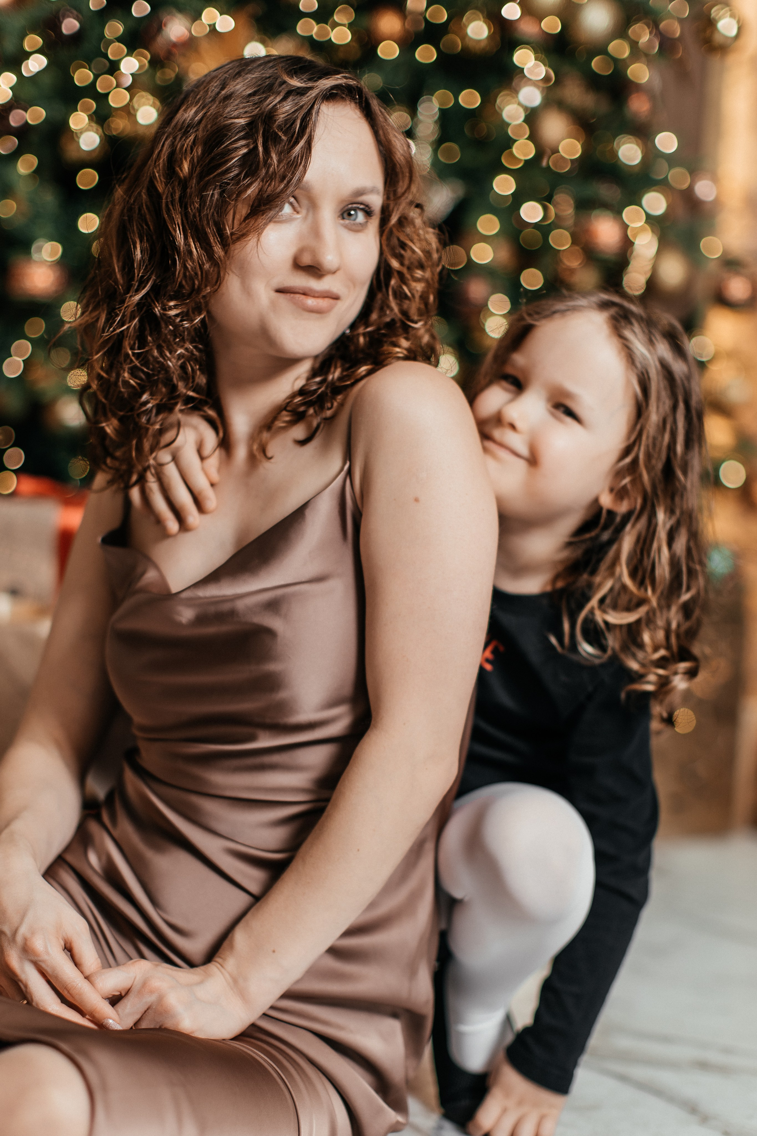 Лена и ее семья. Новогодняя история. Свадебный и семейный фотограф Савельева Дарья