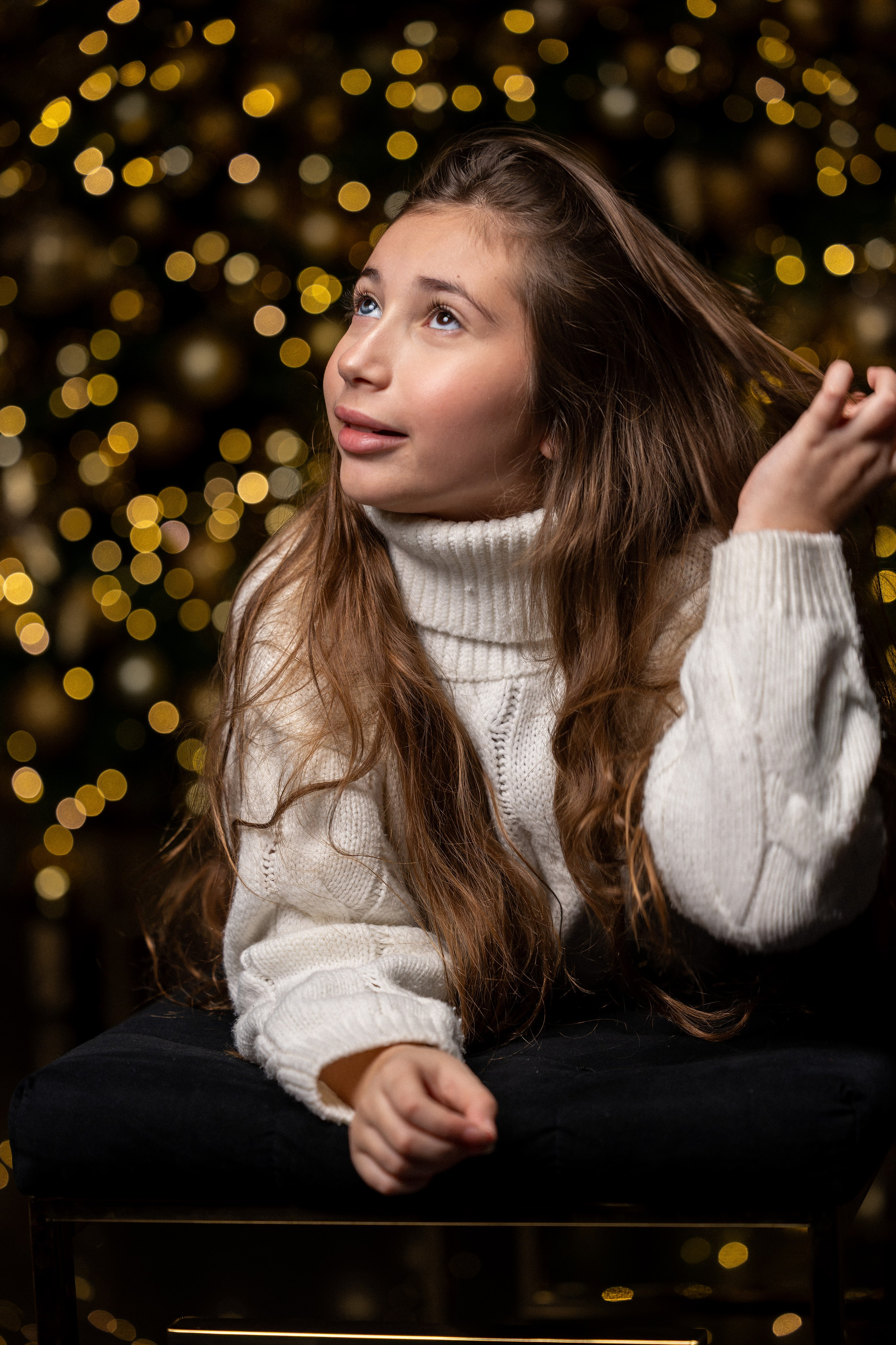 Студийная Новогодняя съемка 2025 — Атмосфера Востока