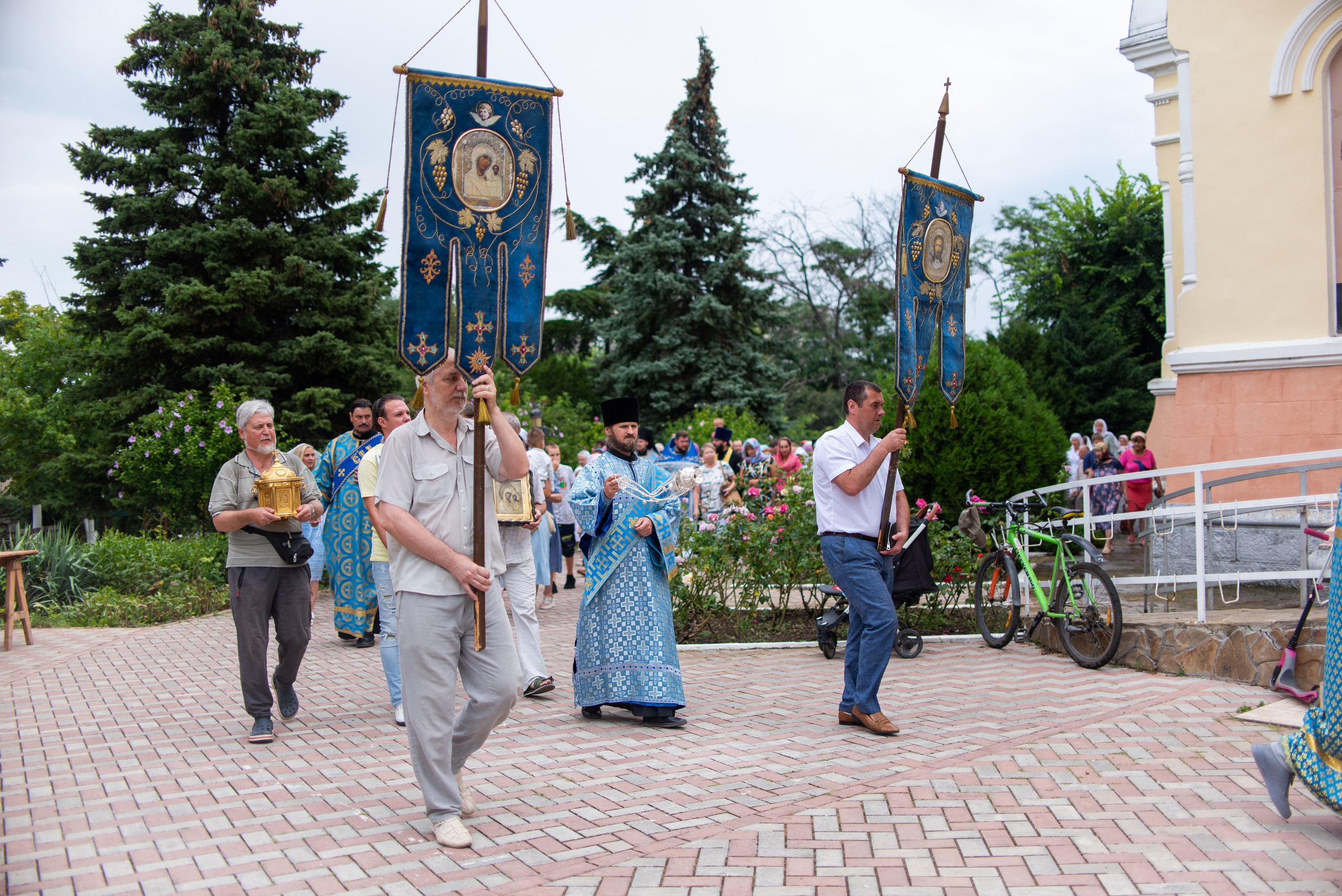 Празднование в честь явления иконы Пресвятой Богородицы в Казани 21.07.2023. Семейный и свадебный фотограф в Феодосии и Коктебеле
