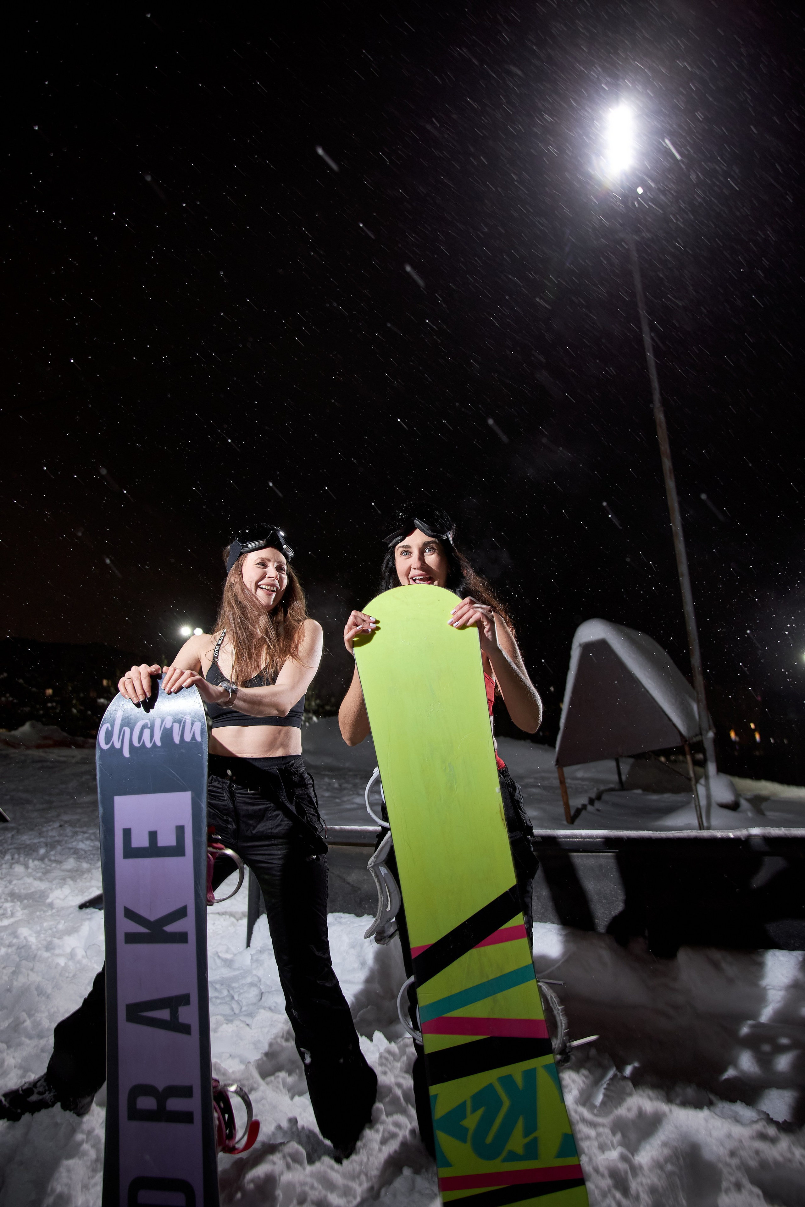 Сноубордисты. Фотограф Алексей Яковлев