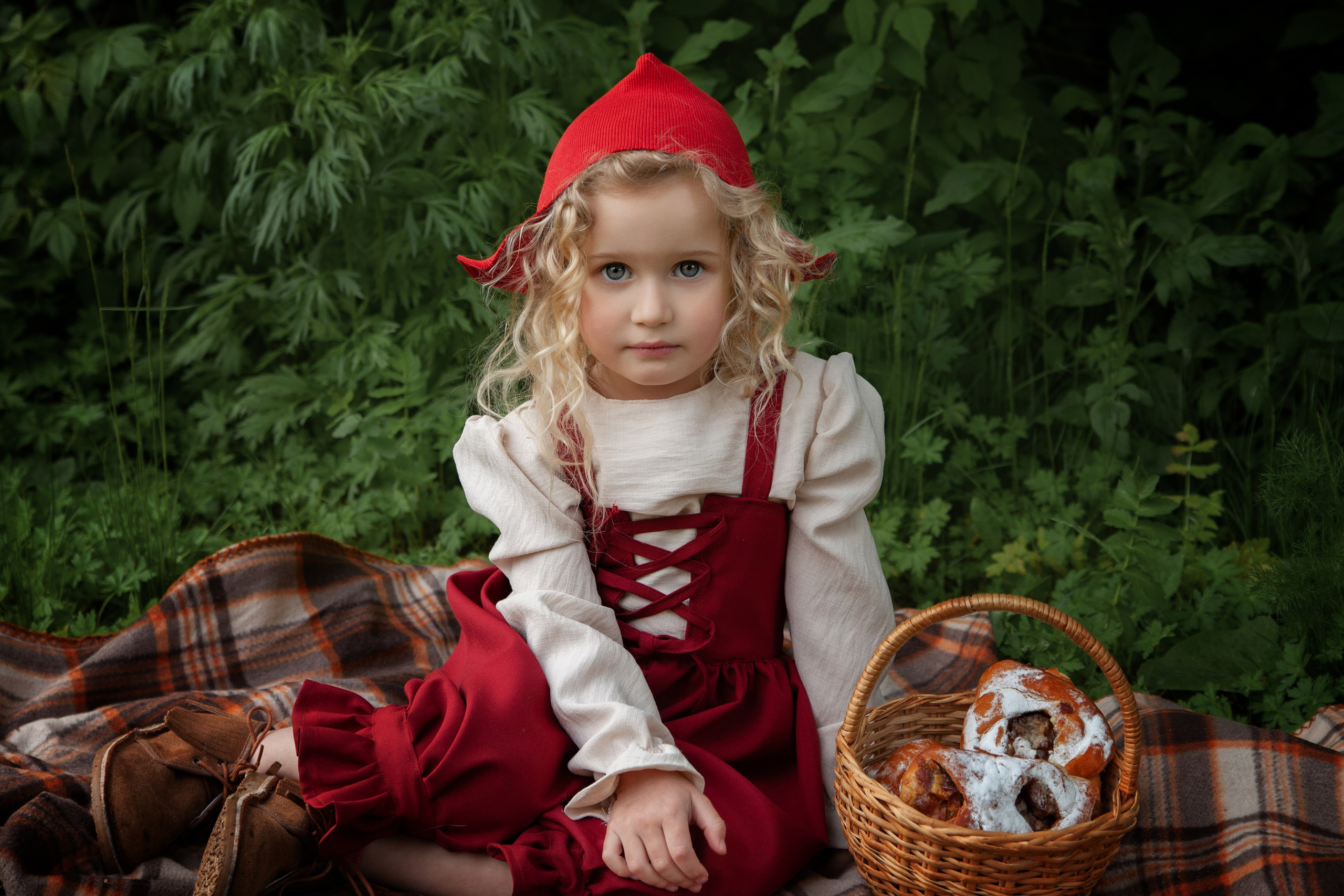 Красная шапочка. Детский и семейный фотограф в Бердске и Новосибирске Дарья Гребнева