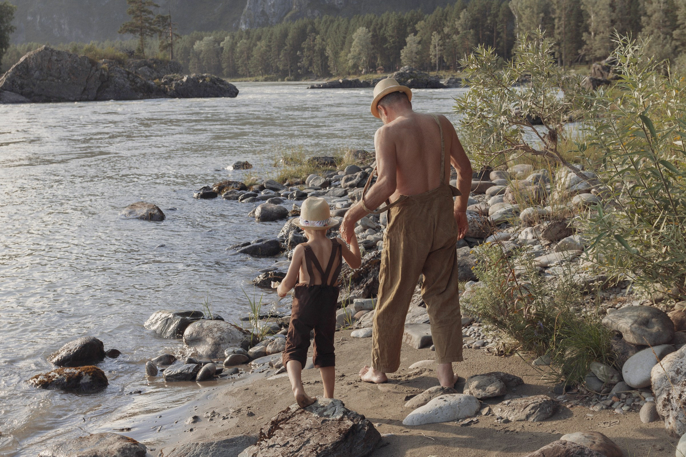 Дед и внук. Детский и семейный фотограф в Бердске и Новосибирске Дарья Гребнева