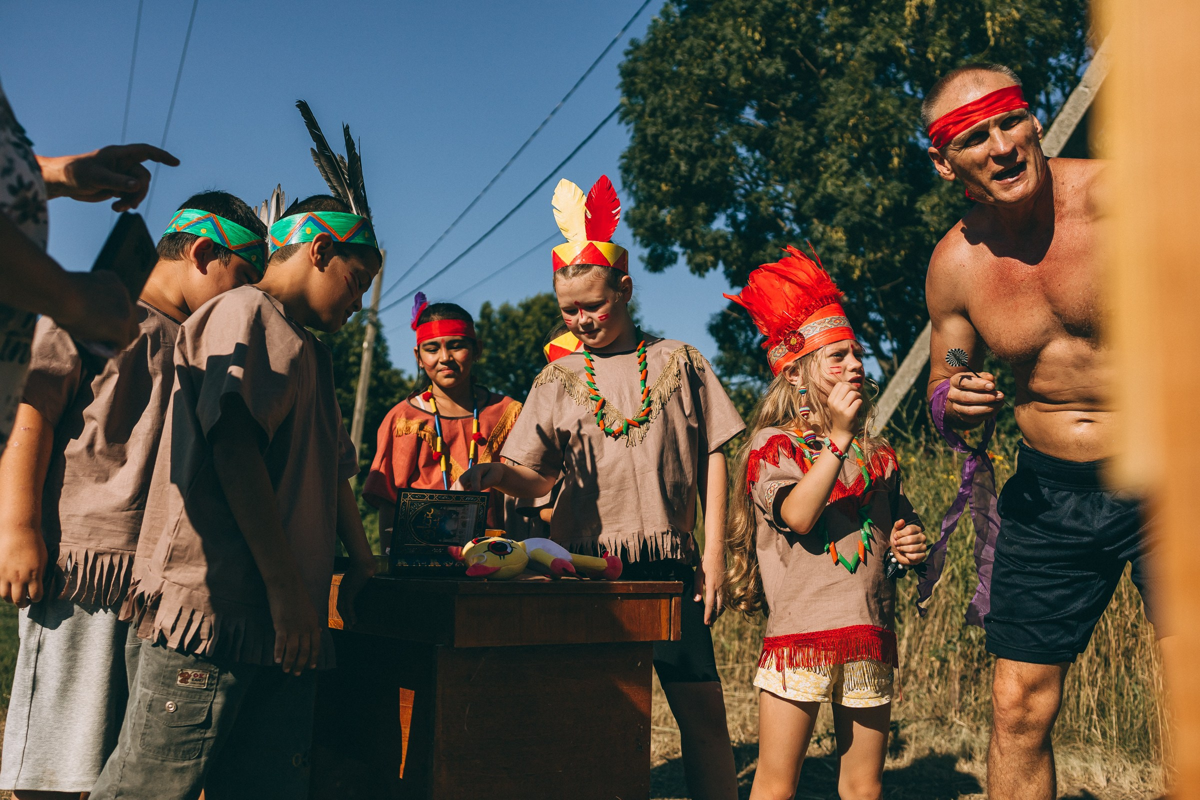 «Индейцы». Семейный фотограф в Волгодонске Краченцева Анна