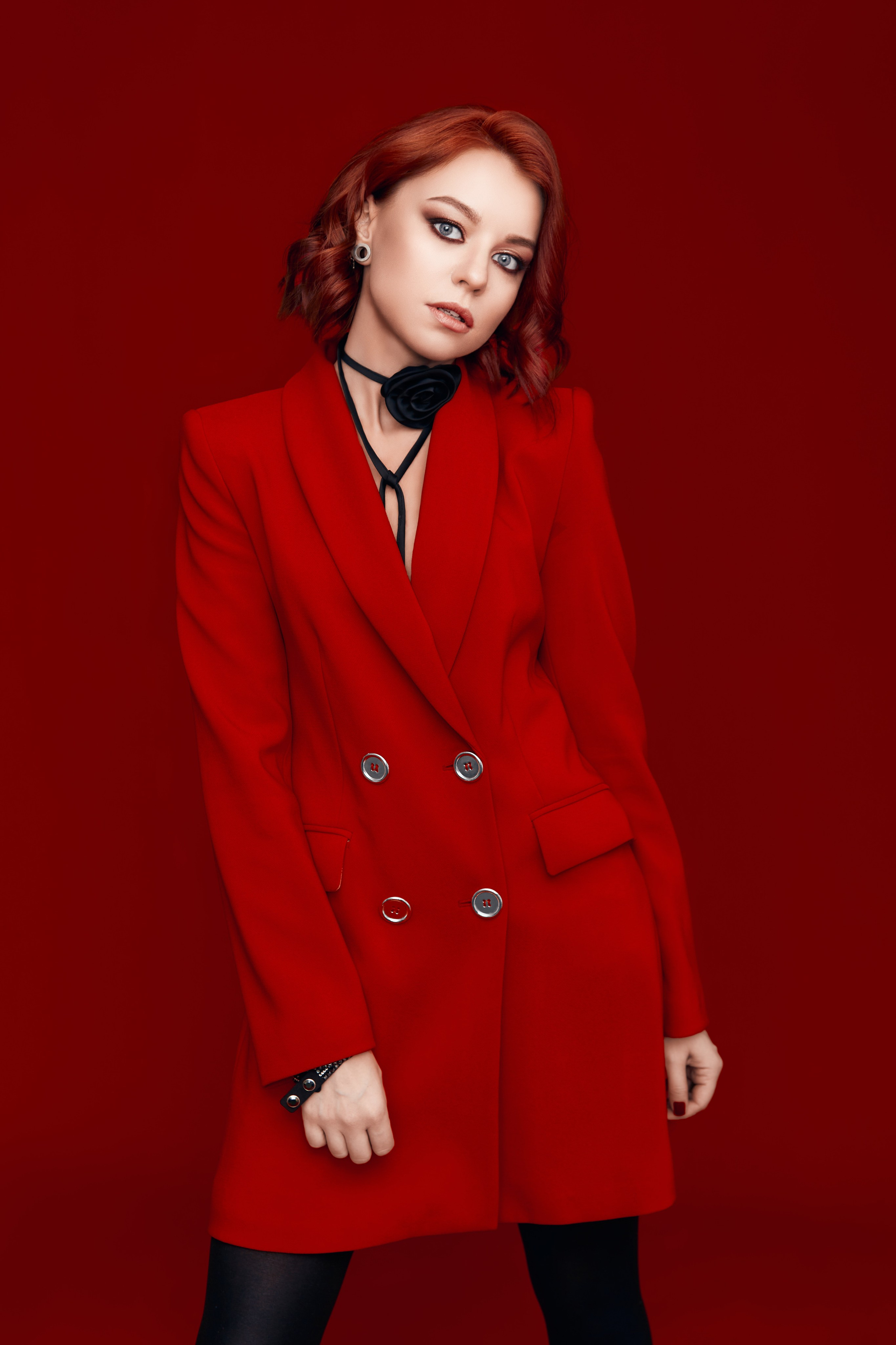 Kate in Red. Фотограф Вадим Бердник