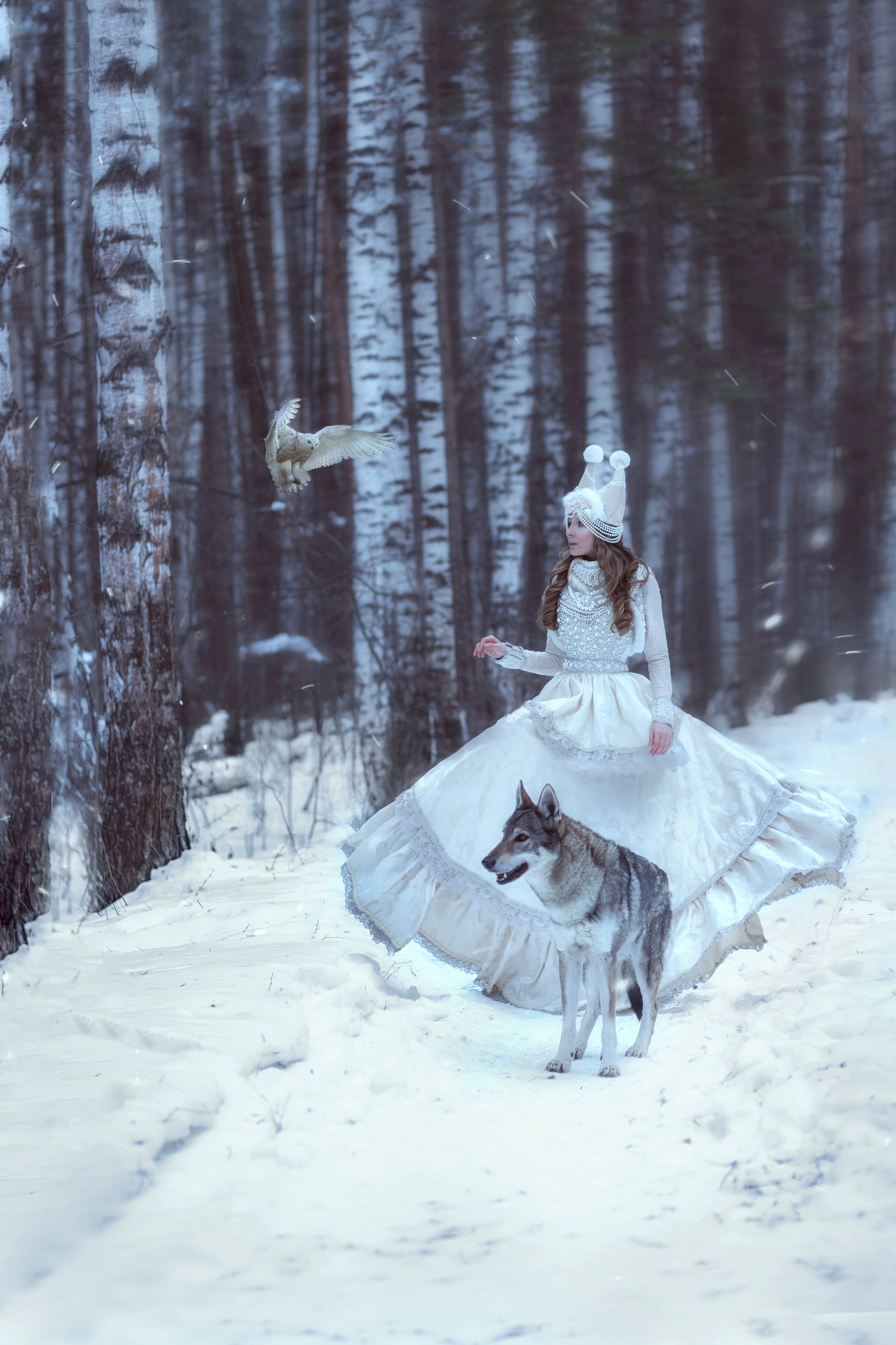 Снежная королева. Художественный фотограф в Екатеринбурге Брук Мария