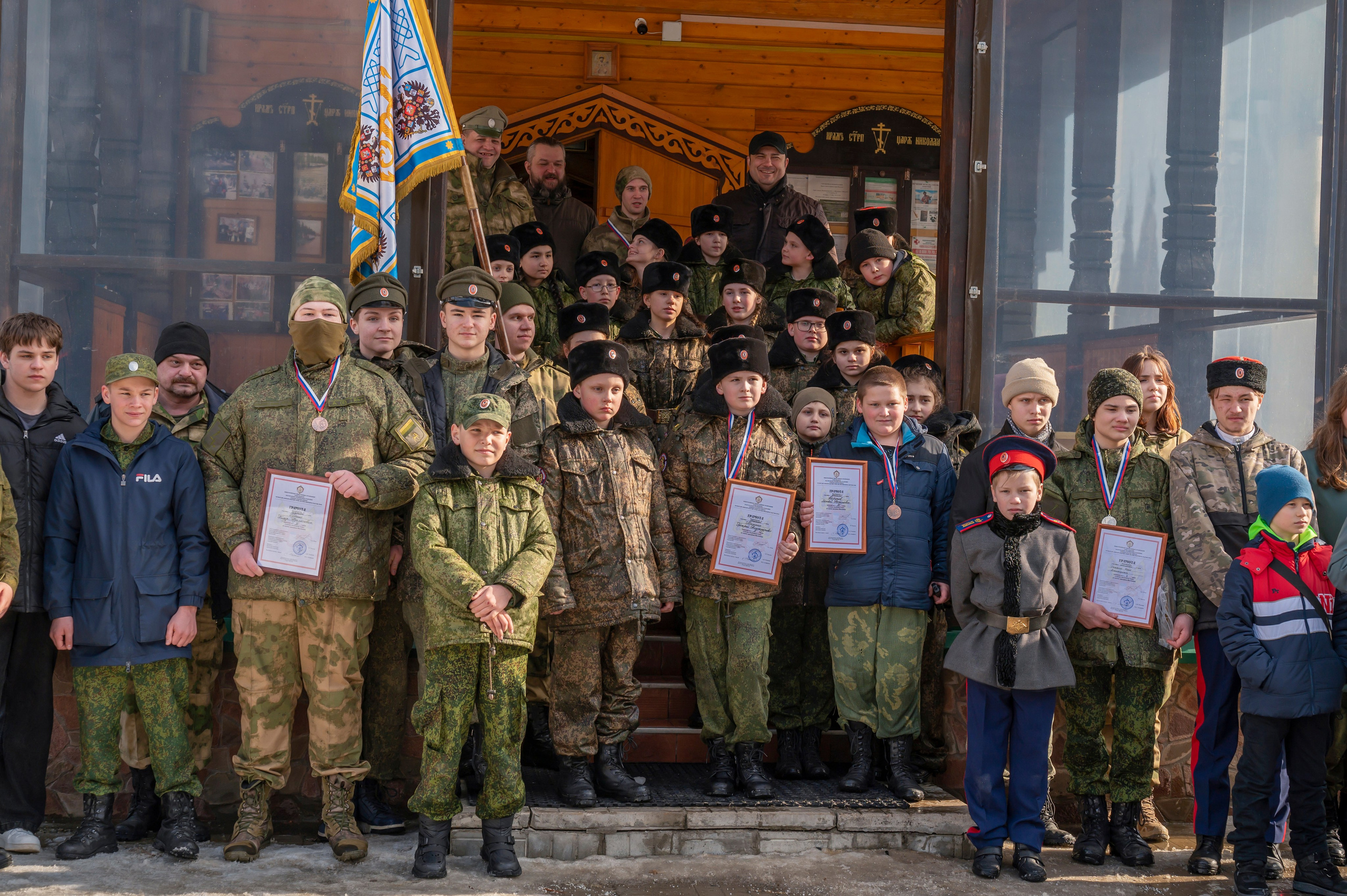 Кадетский класс. Выезд в г. Чкаловский МО. Фотограф Анна Мельникова | Москва