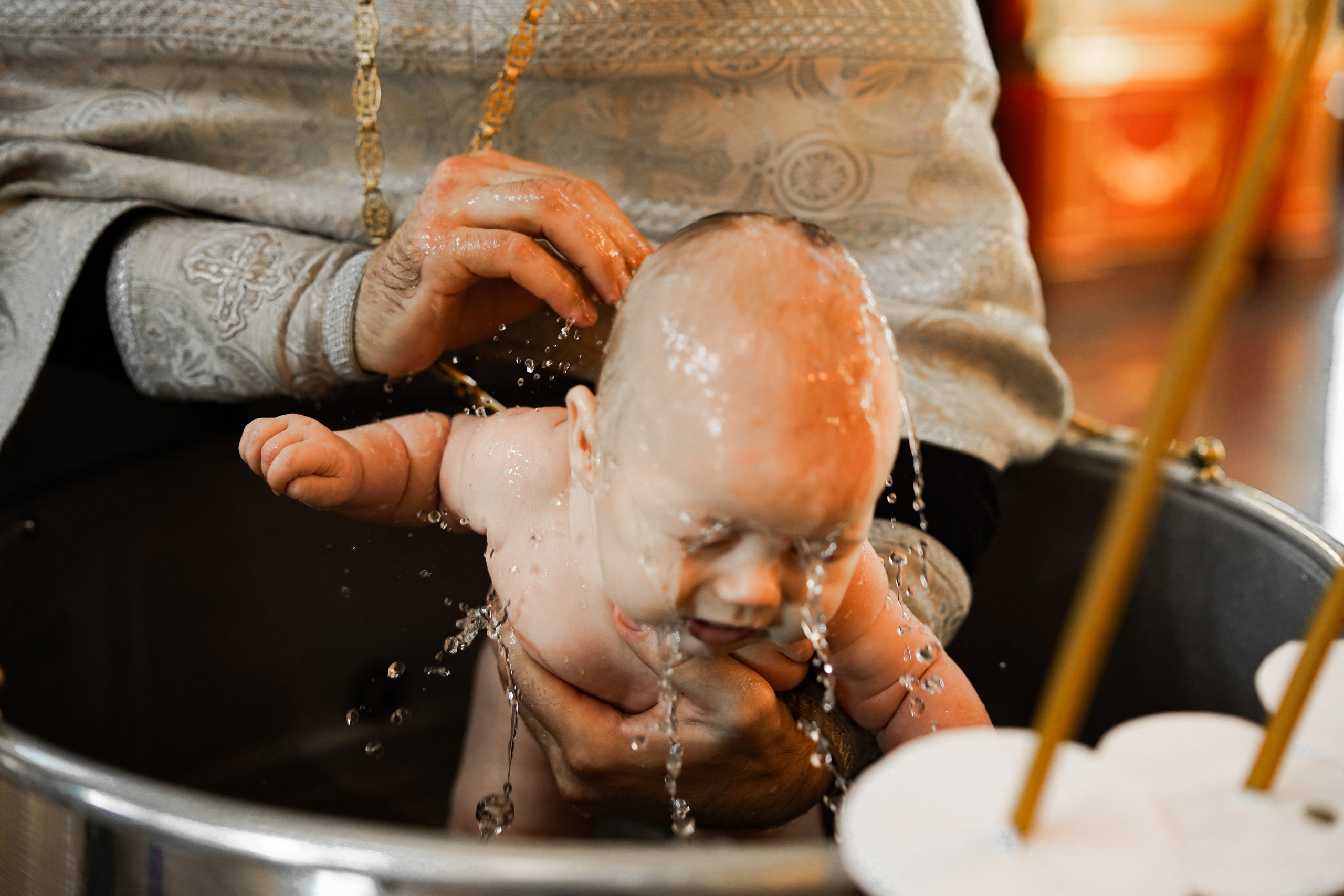 Крещение в Храме Георгия Всеволодовича.Нижний Новгород. Фотограф на крещение и венчание в Нижнем Новгороде.Свадебный Фотограф