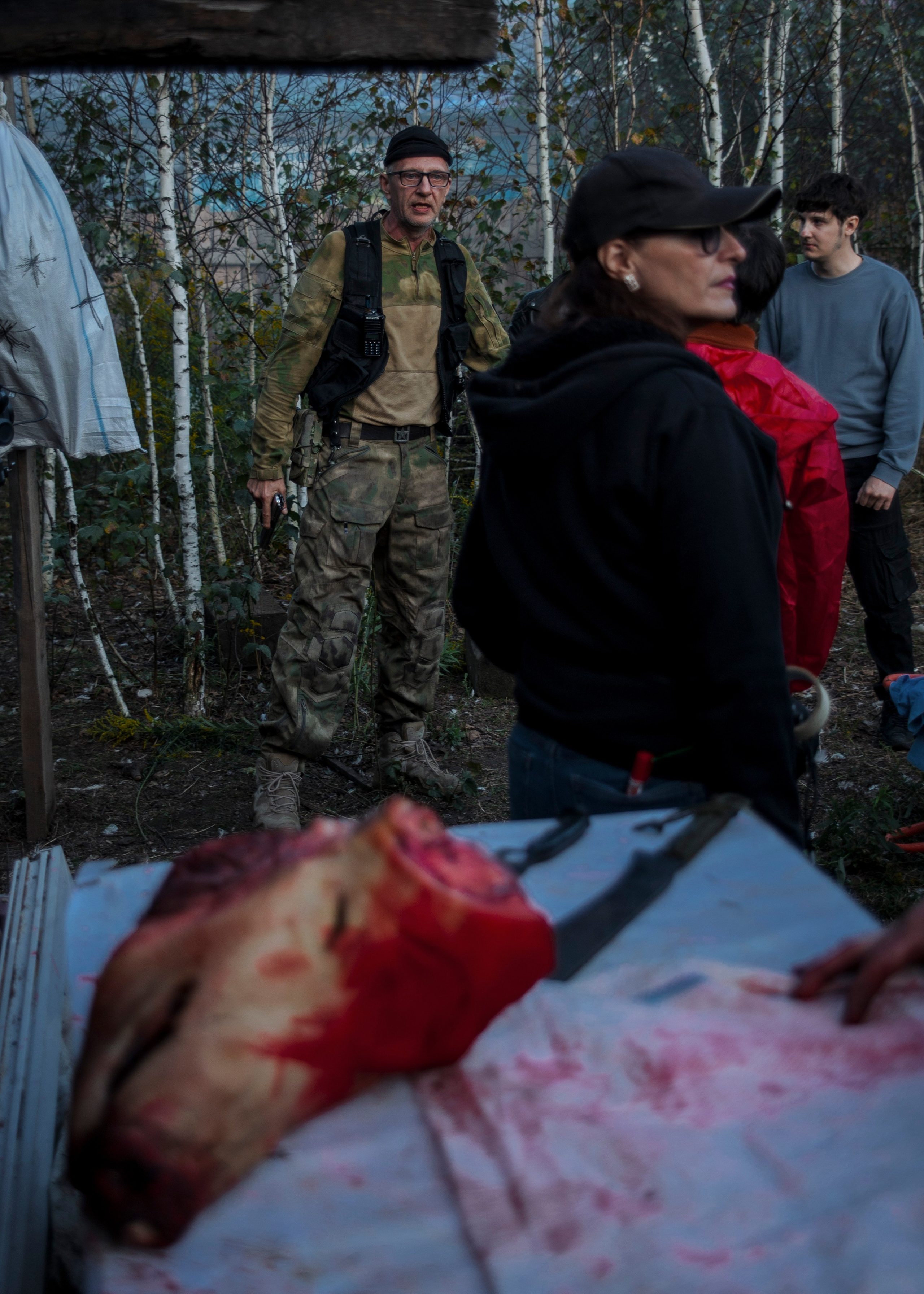 Backstage со съёмок фильма «Reverenсе». Портретный фотограф в Москве Дарья Цезария