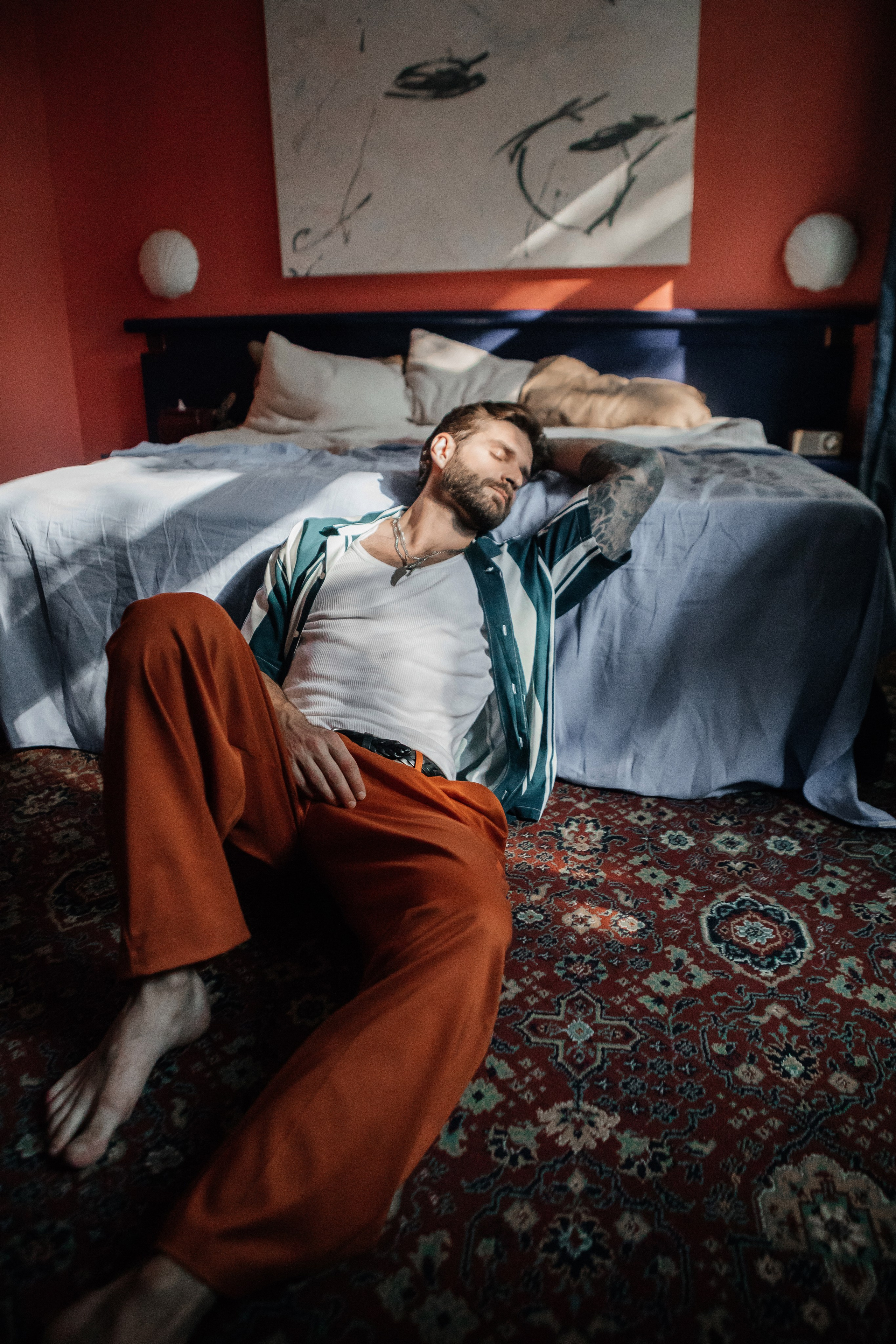 Мужской портрет «мысли не дают мне покоя». Свадебный и семейный фотограф Ибрагимова Мария из Екатеринбурга