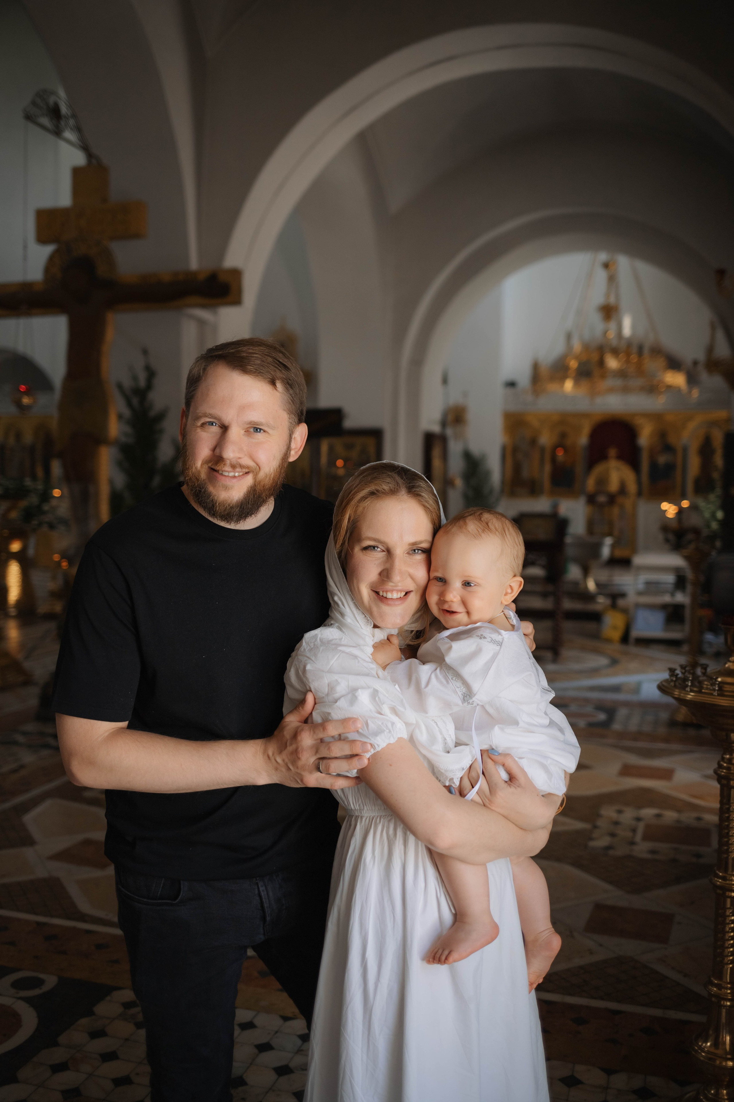 Крещение Миши. Семейный и детский фотограф в Москве Александра Нараевская