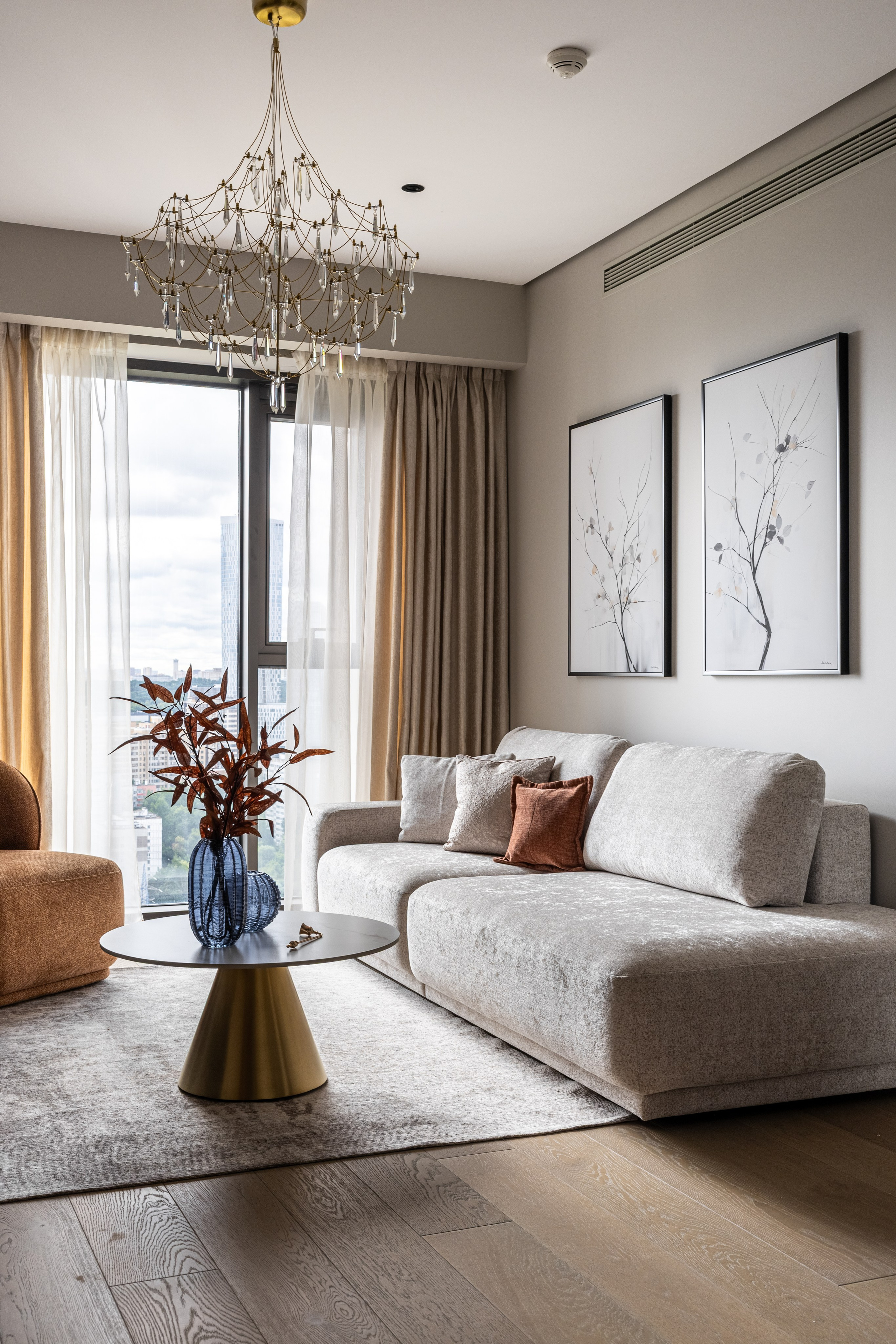 Лаконичный calm modern с арт-деталями в ЖК «Поклонная 9». Veselinskiy| Интерьерный фотограф | Москва