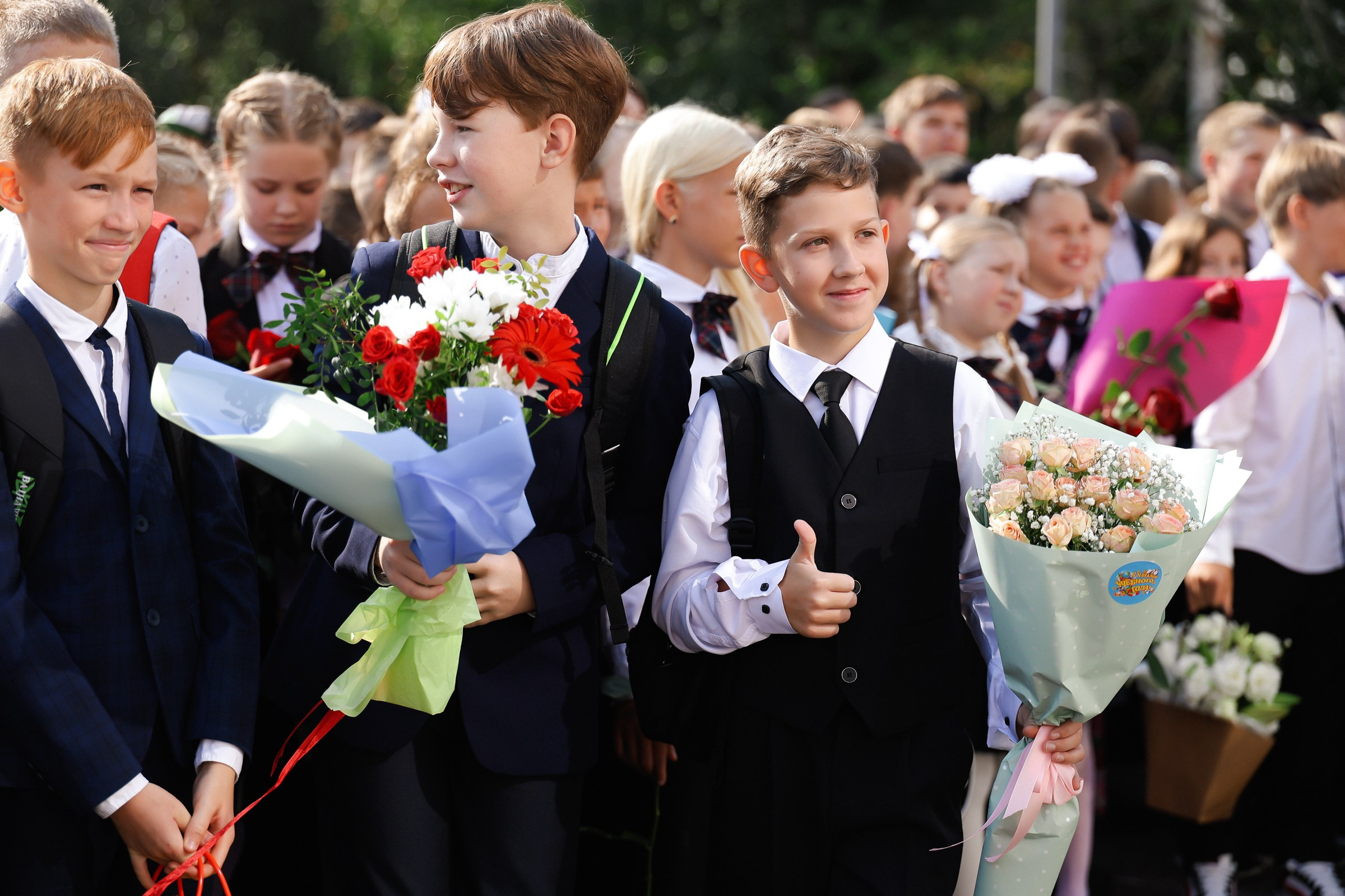 /РЕПОРТАЖ/ День знаний!. Свадебный фотограф Великий Новгород Станислав Кособудский