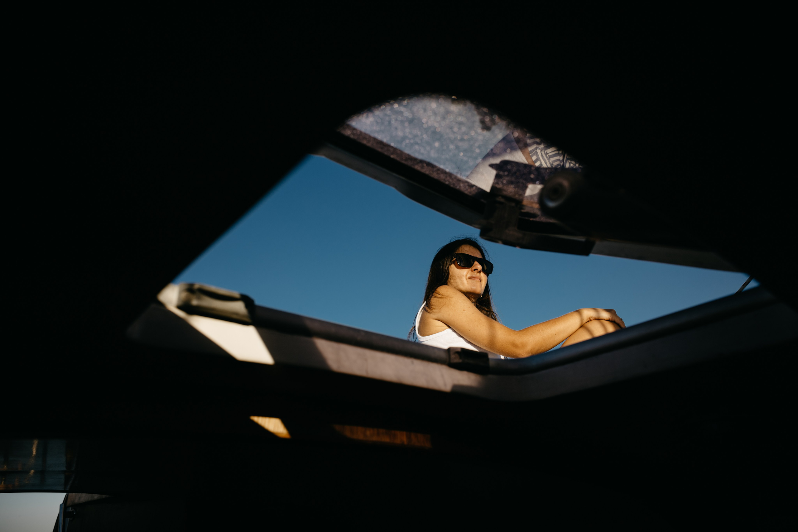 Прогулка на яхте. Фотограф Эдуарда Титанян