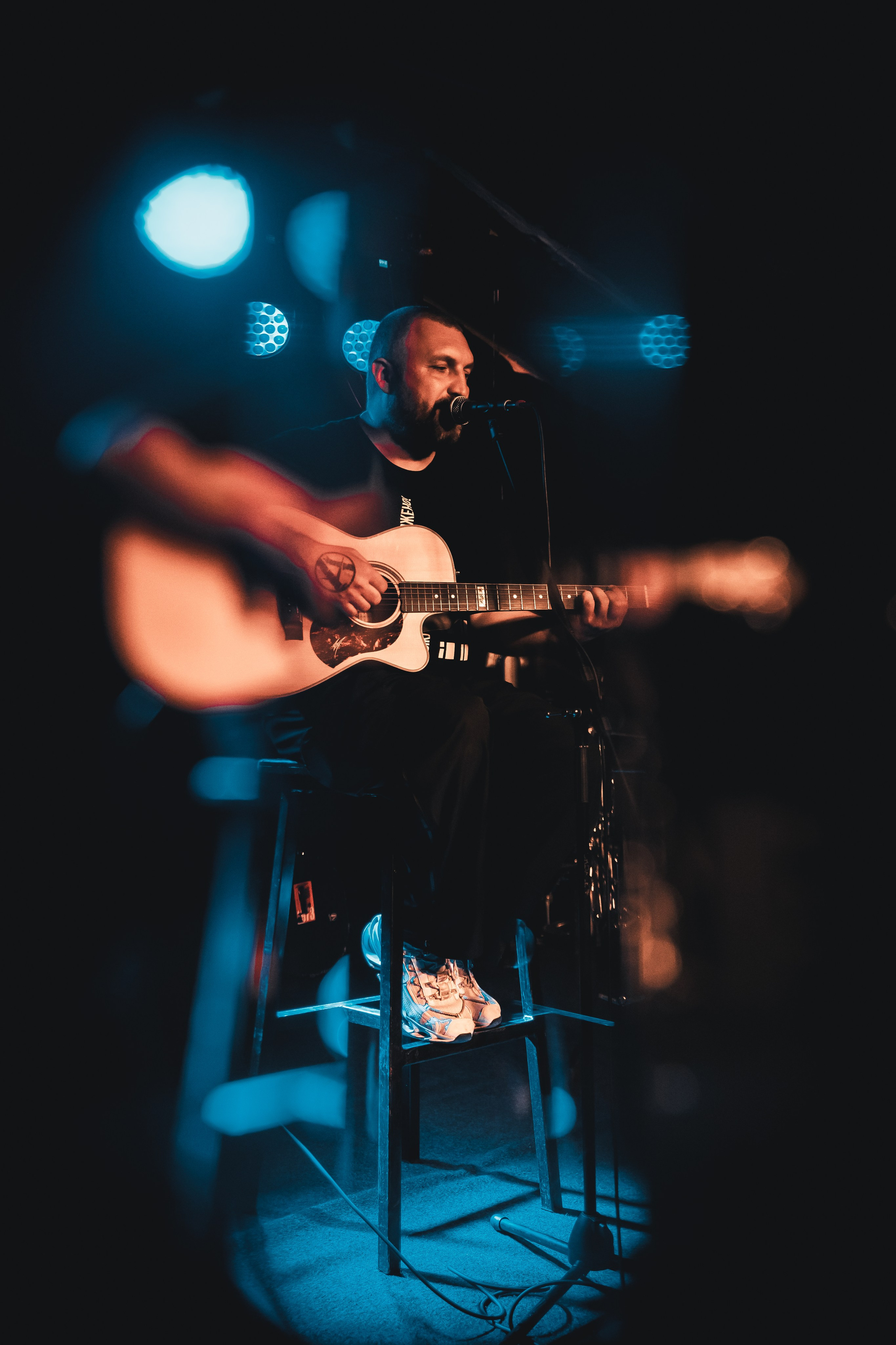 Костя Кулясов. Анимация. Красноярск, 10.06.2025. Бар 64/6. Фотограф Регина Крикунова г. Красноярск