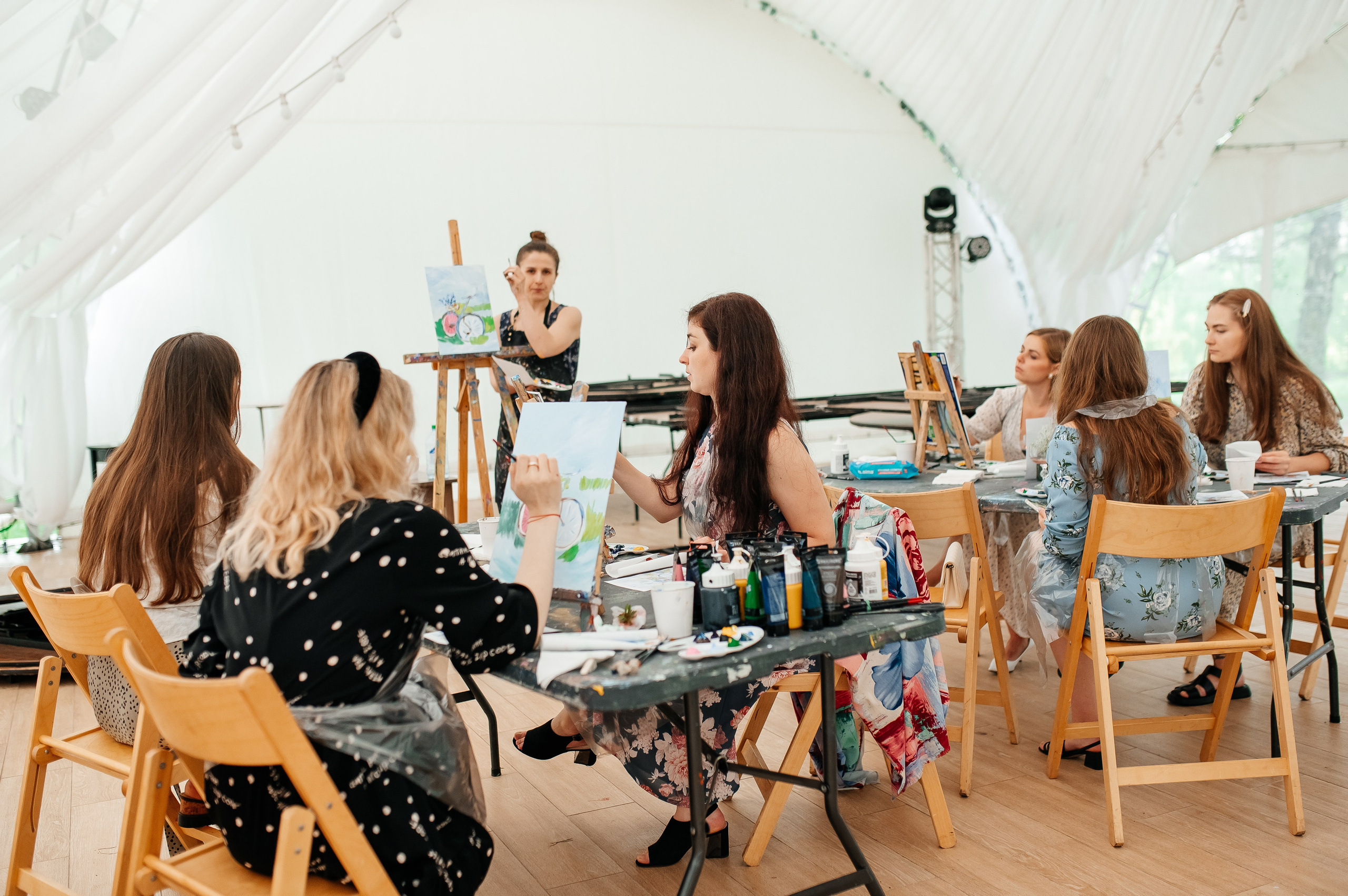 Арт-девичник. Семейный и детский фотограф в Туле