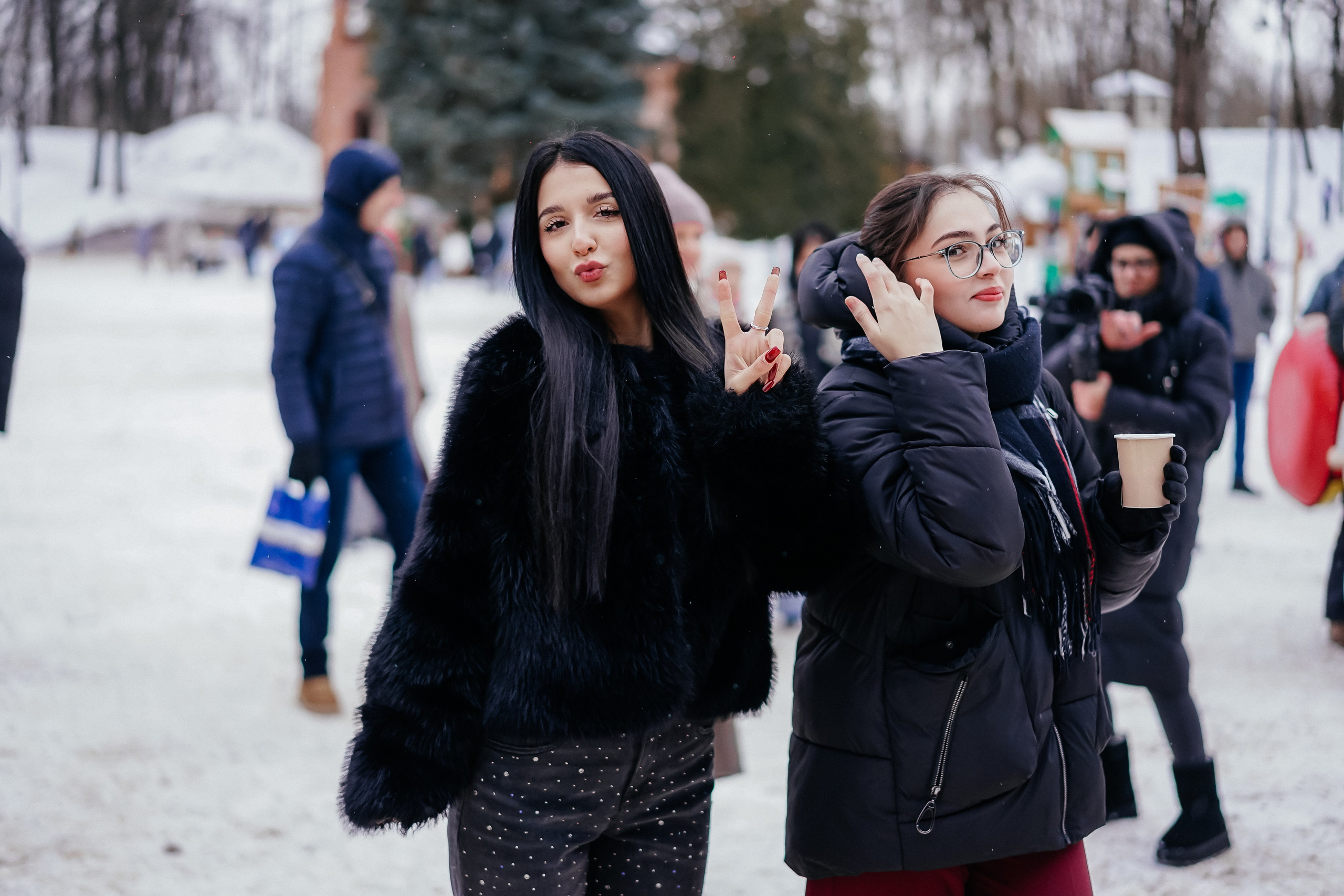 «Предновогодний переполох» Лопатинский сад, 14.12.2024. Фотограф и видеограф Смоленск | Студия Цезарь