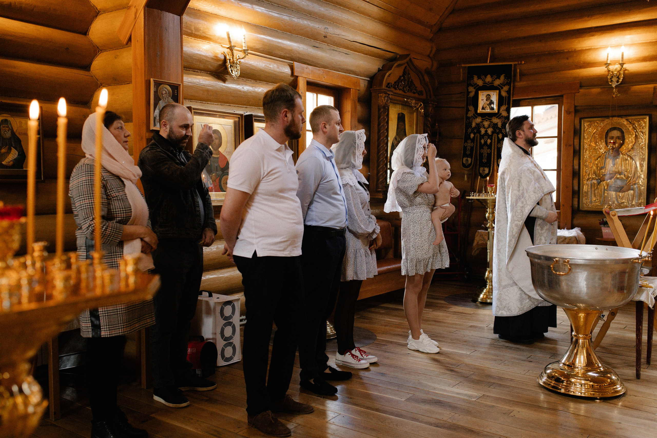 Крещение. Фотограф Катя Трусова