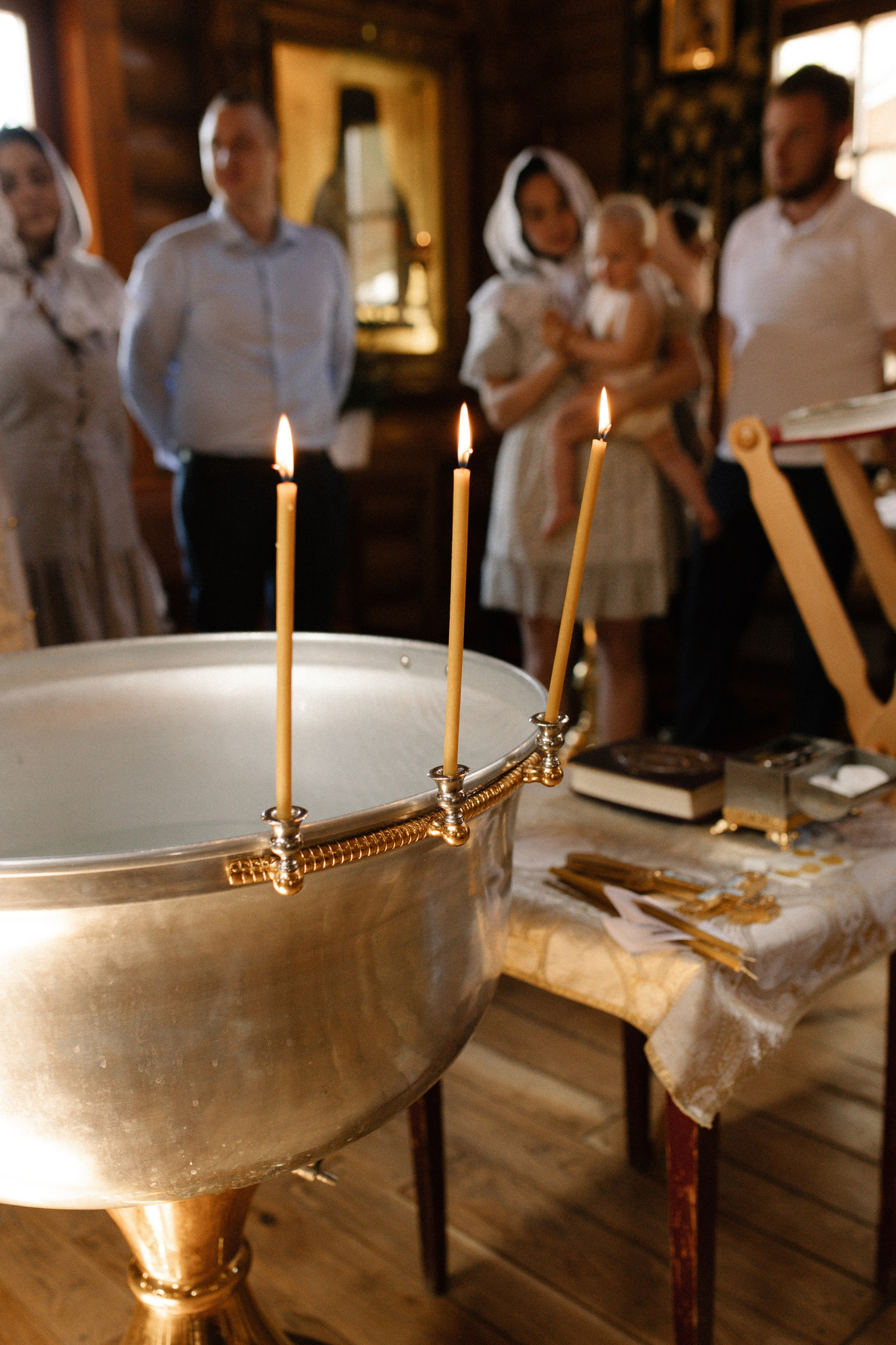 Крещение. Фотограф Катя Трусова