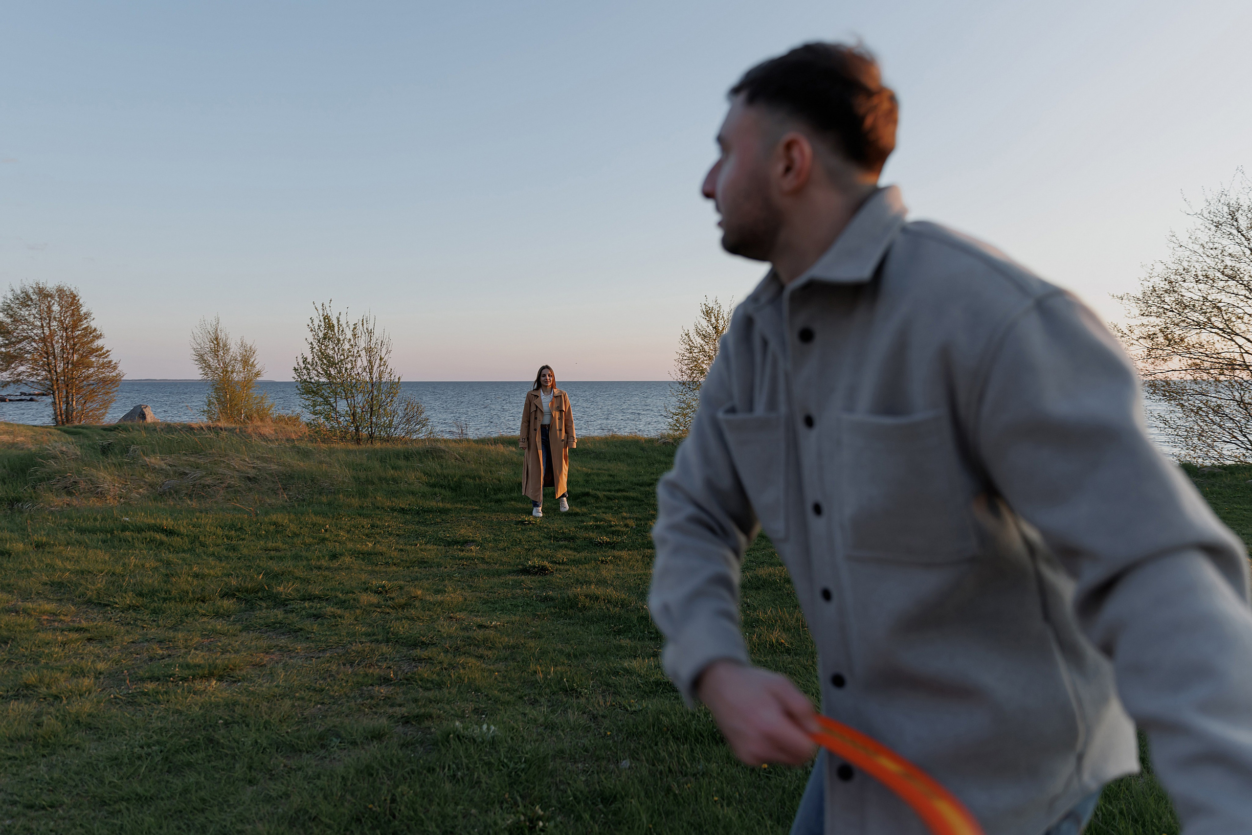 Ирина и Герман на Чудском. Свадебный фотограф в Пскове и Санкт-Петербурге | Анна Голикова