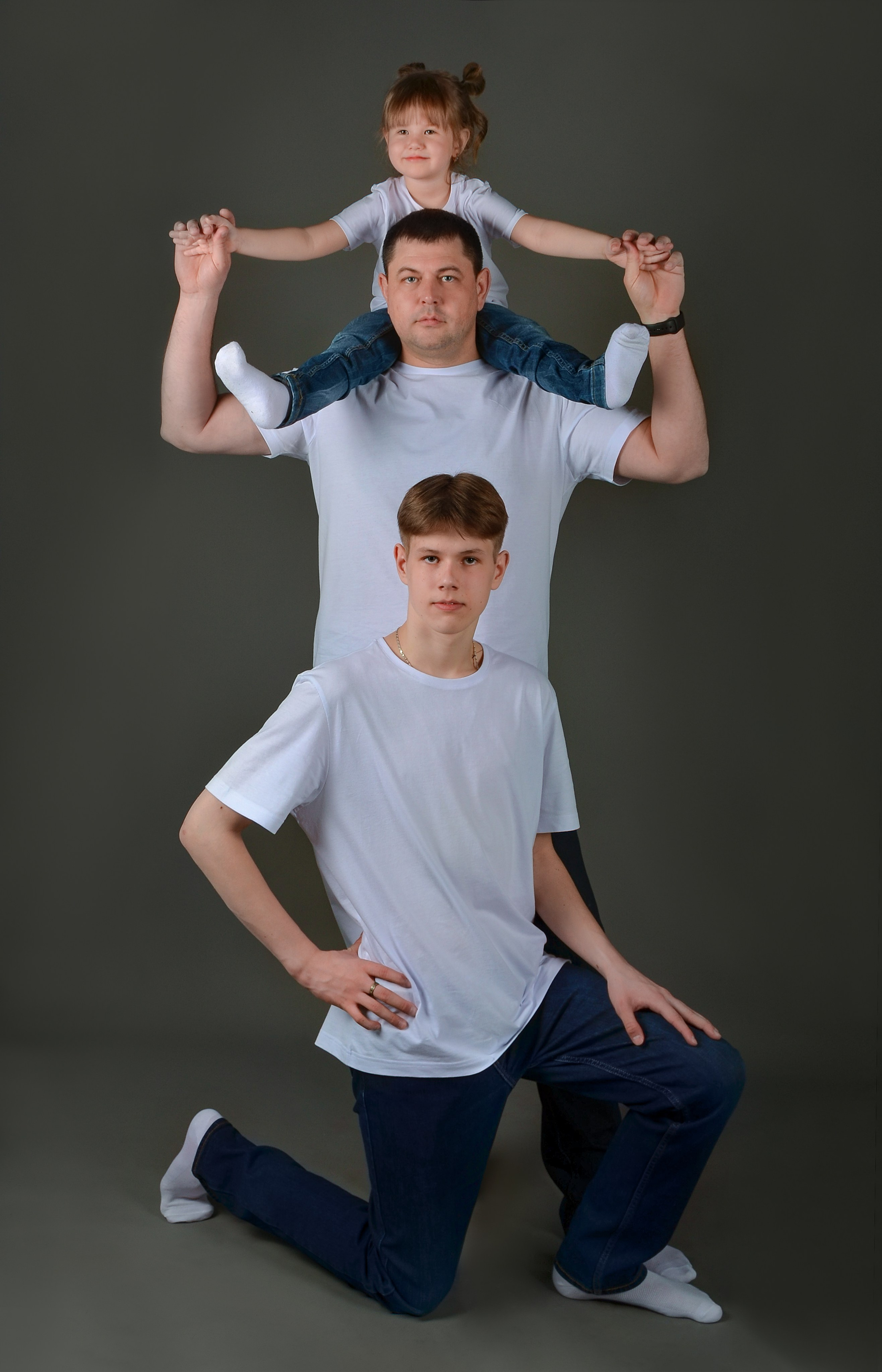 Дети с папами. Фотографы для фотосессий в Новосибирске