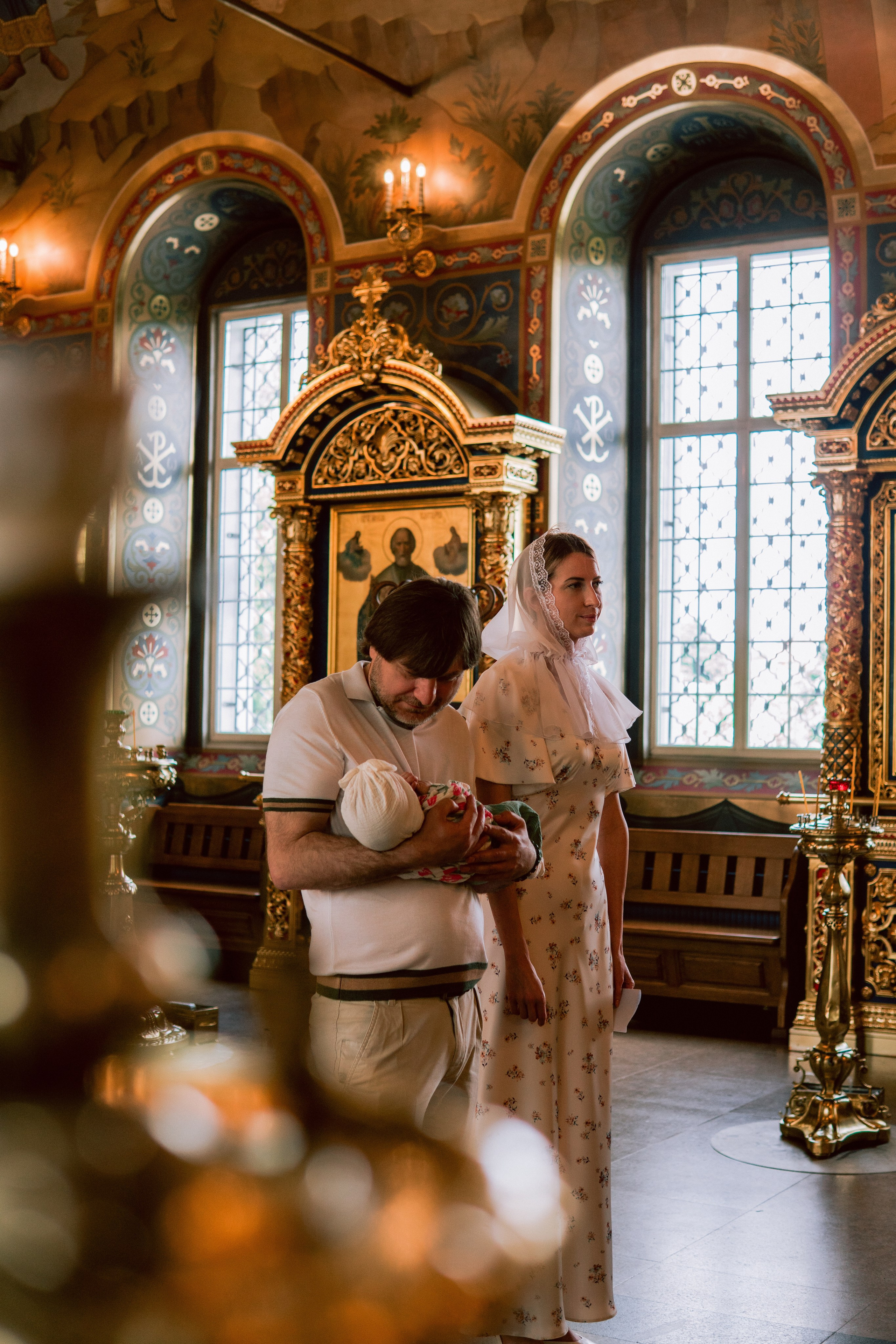 Таинство Крещения. Теона. Семейный фотограф в Воронеже Дарья Болотова