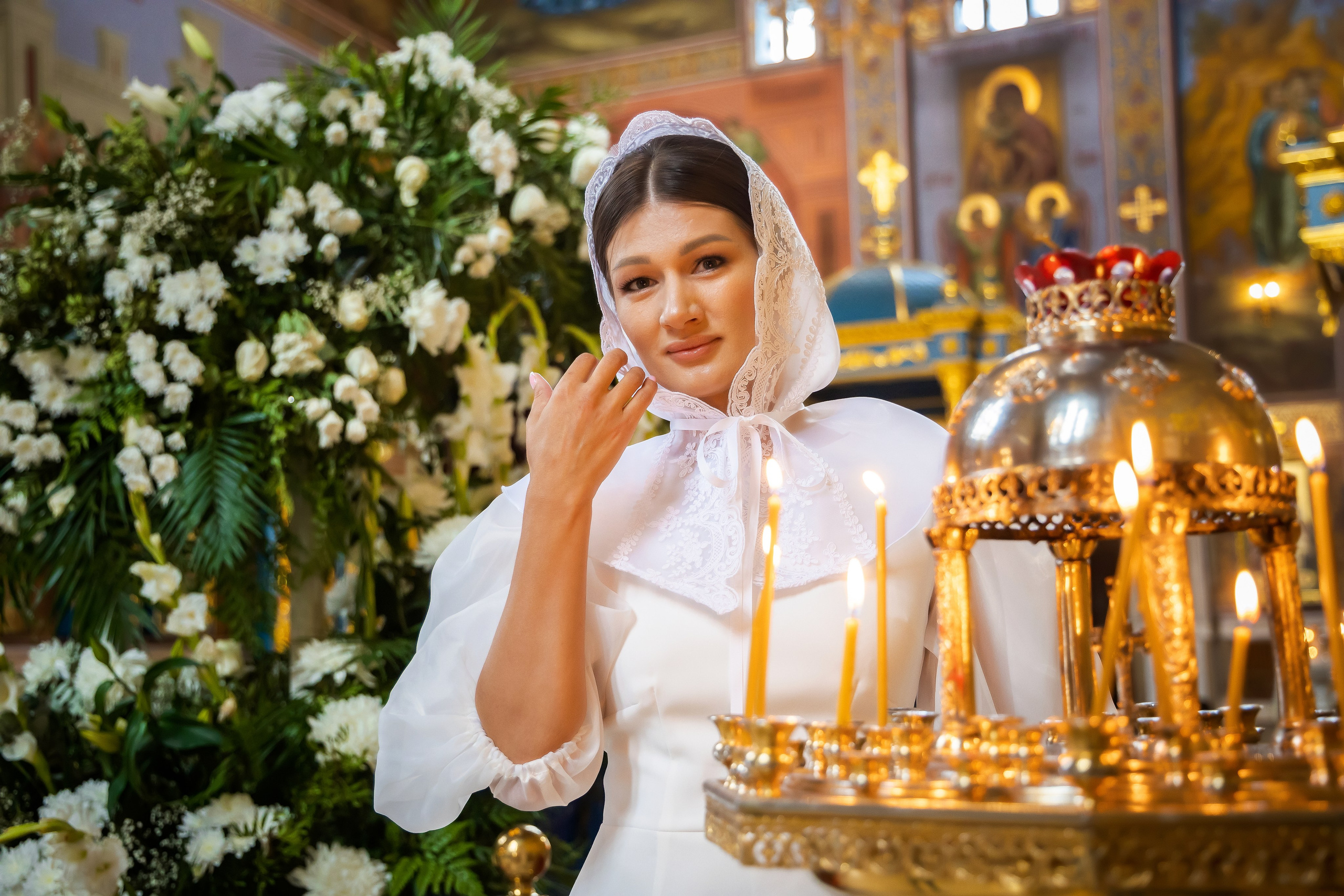 В Храме. Семейный и Свадебный фотограф в Астане Александр Астапов