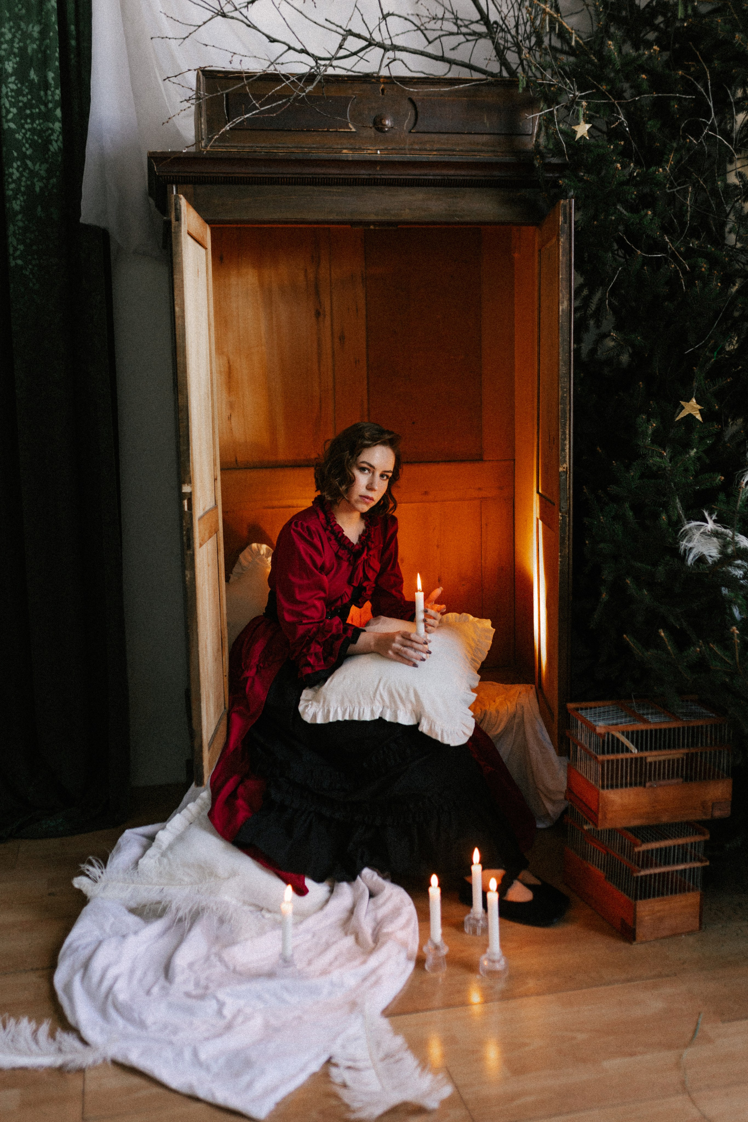 Красное-черное настроение. Свадебный и портретный фотограф — Мария Костина