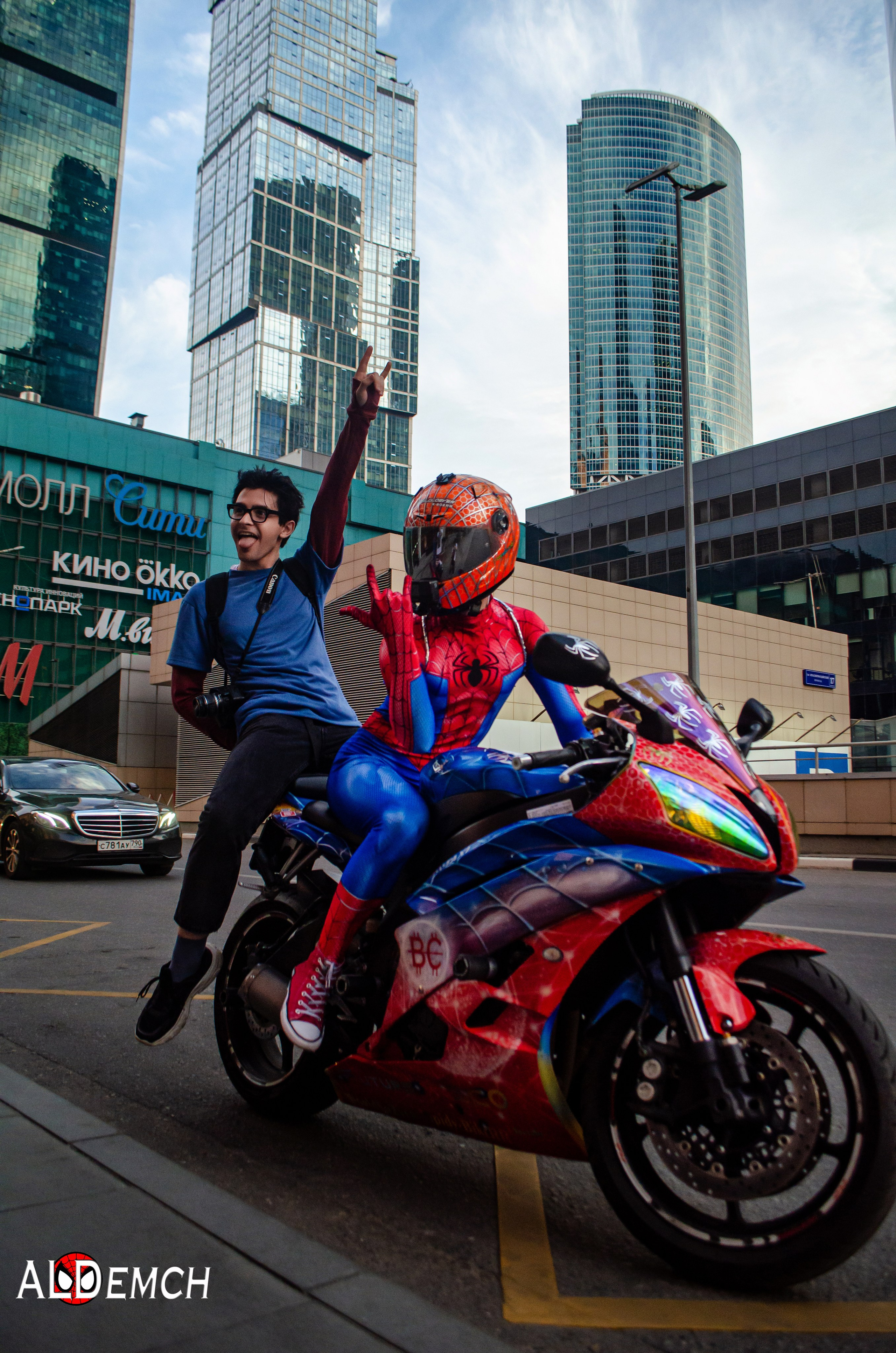 Фотосессия на Дне рождения Человека-Паука в Москве