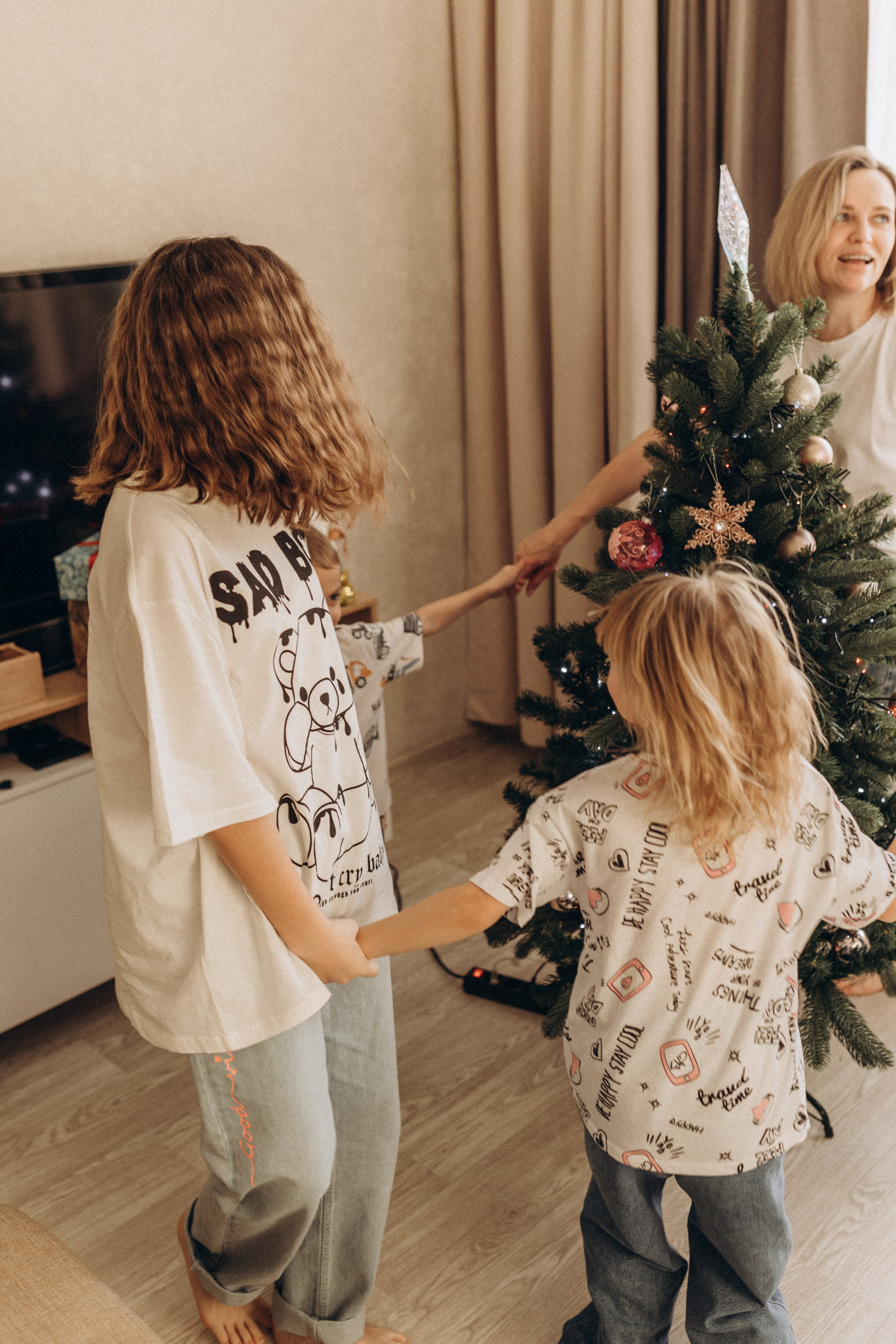 Алена, София, Лилия и Егор. Семейный фотограф lifestyle в Новосибирске Елена Шпилевая