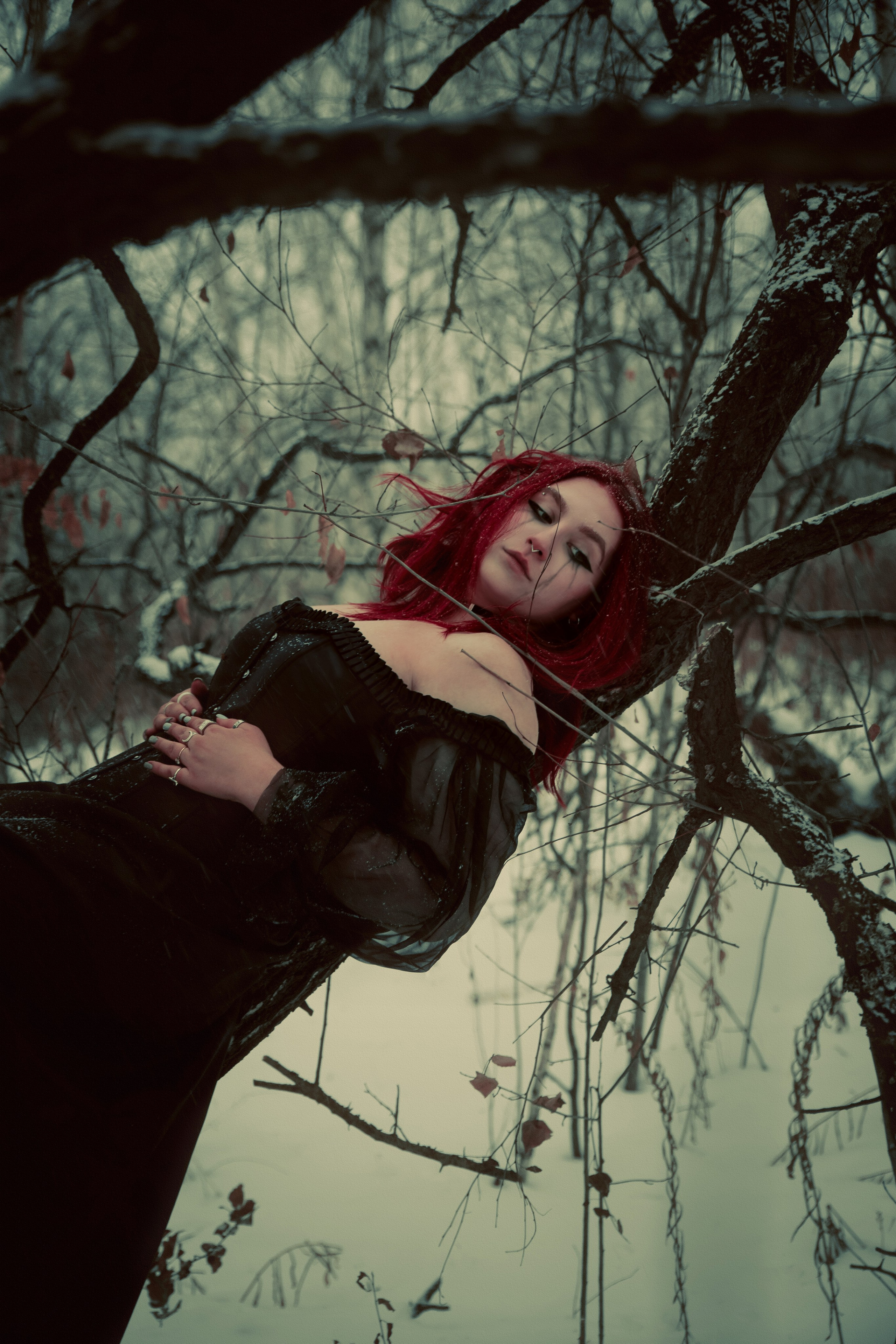 Готическая прогулка. Darinishna Фэнтези-фотограф Хабаровск