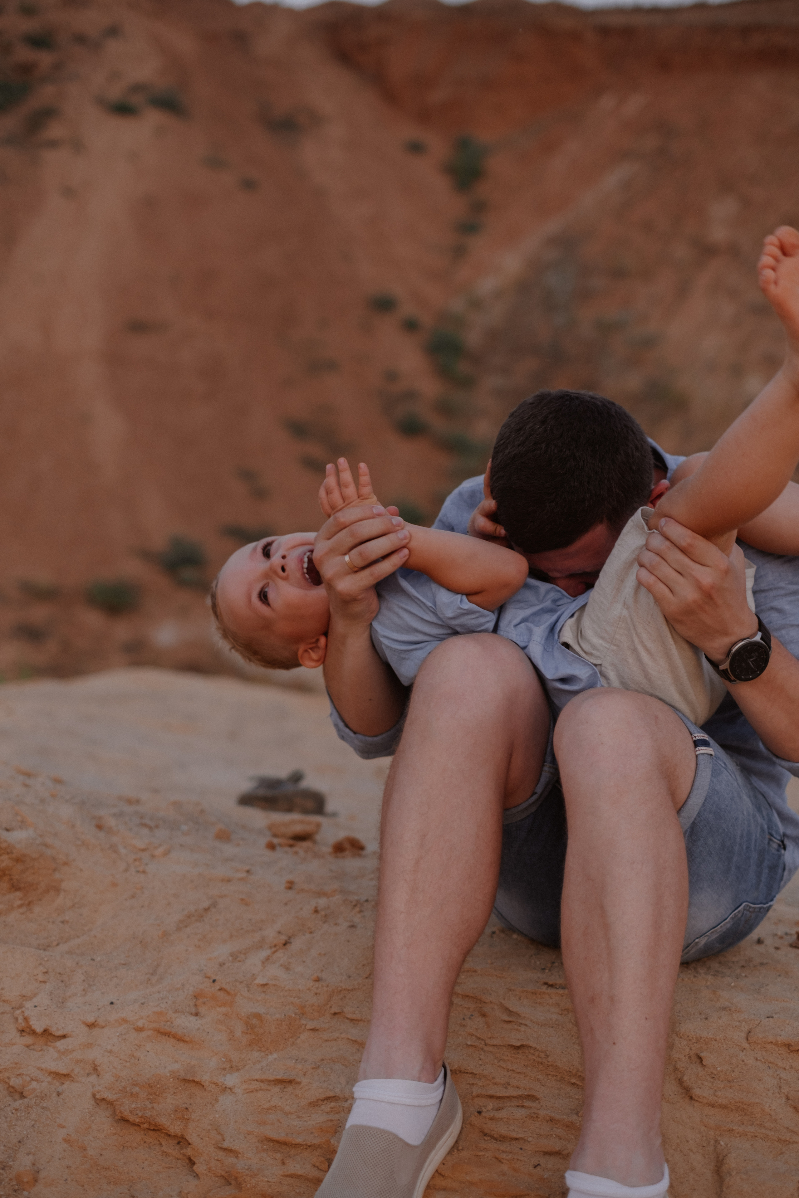 Песчаный карьер Катя + Женя +Макс + Вика. Свадебный и семейный фотограф г. Волгоград Биленко Ангелина