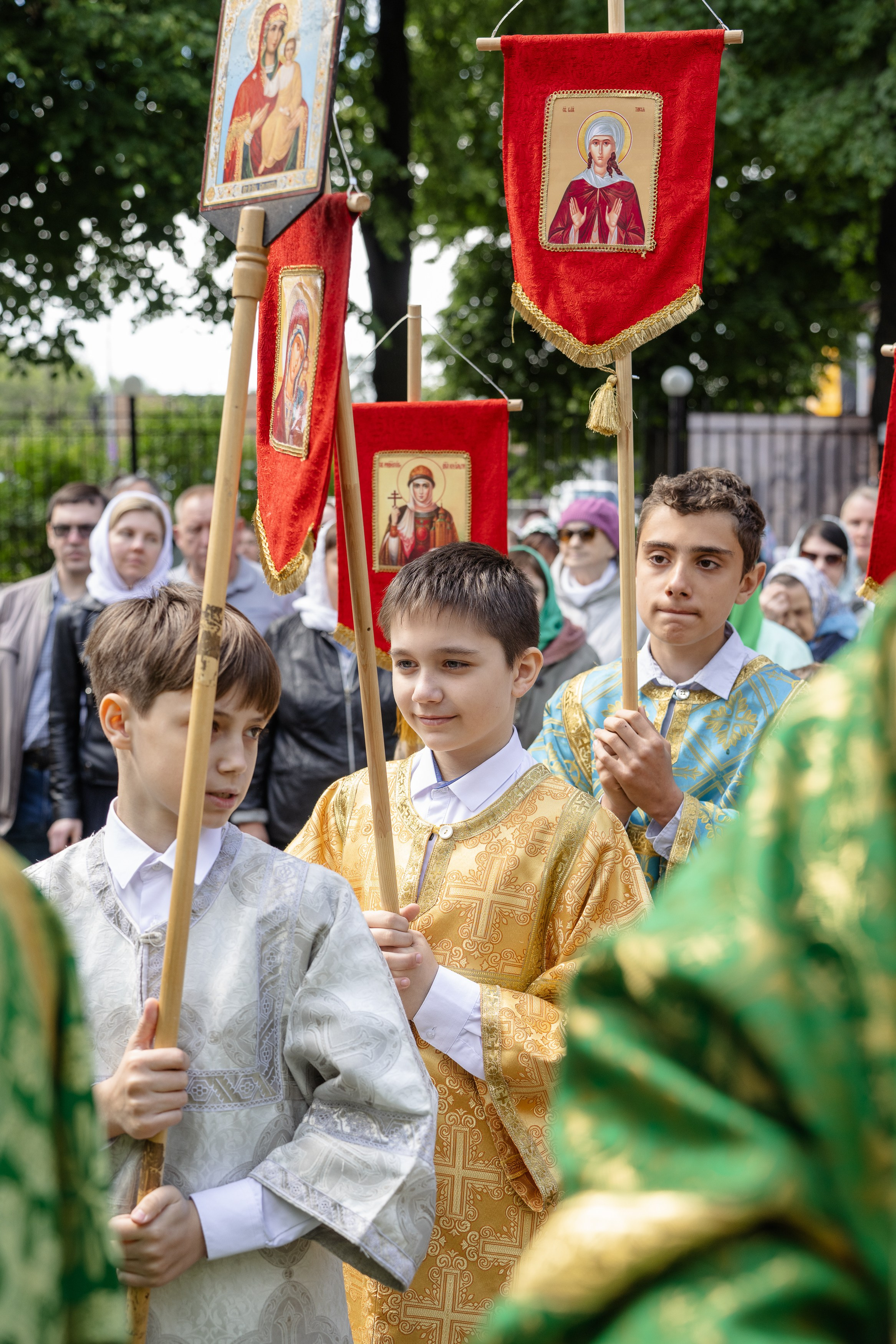 Престольный праздник в храме Троицы Живоначальной. Фотограф Москва/Подмосковье