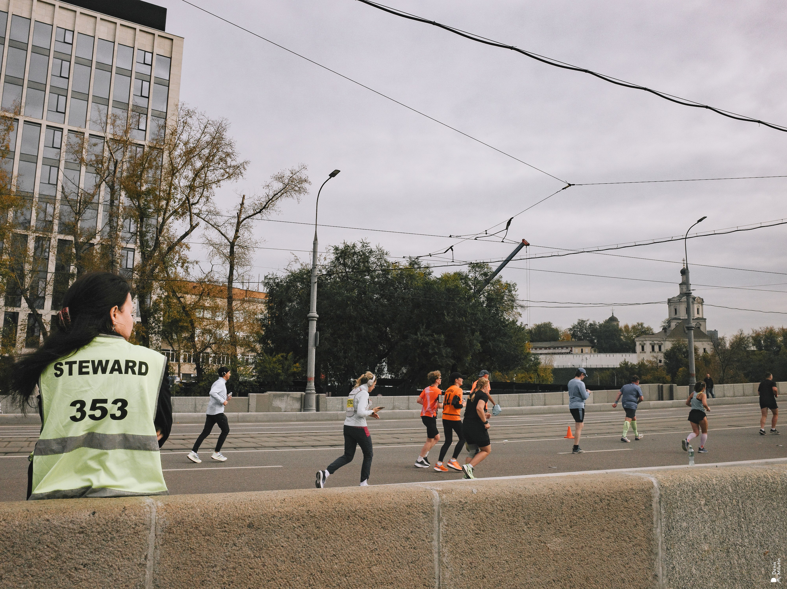Московский марафон 2026. Портретный фотограф Денис Милютин