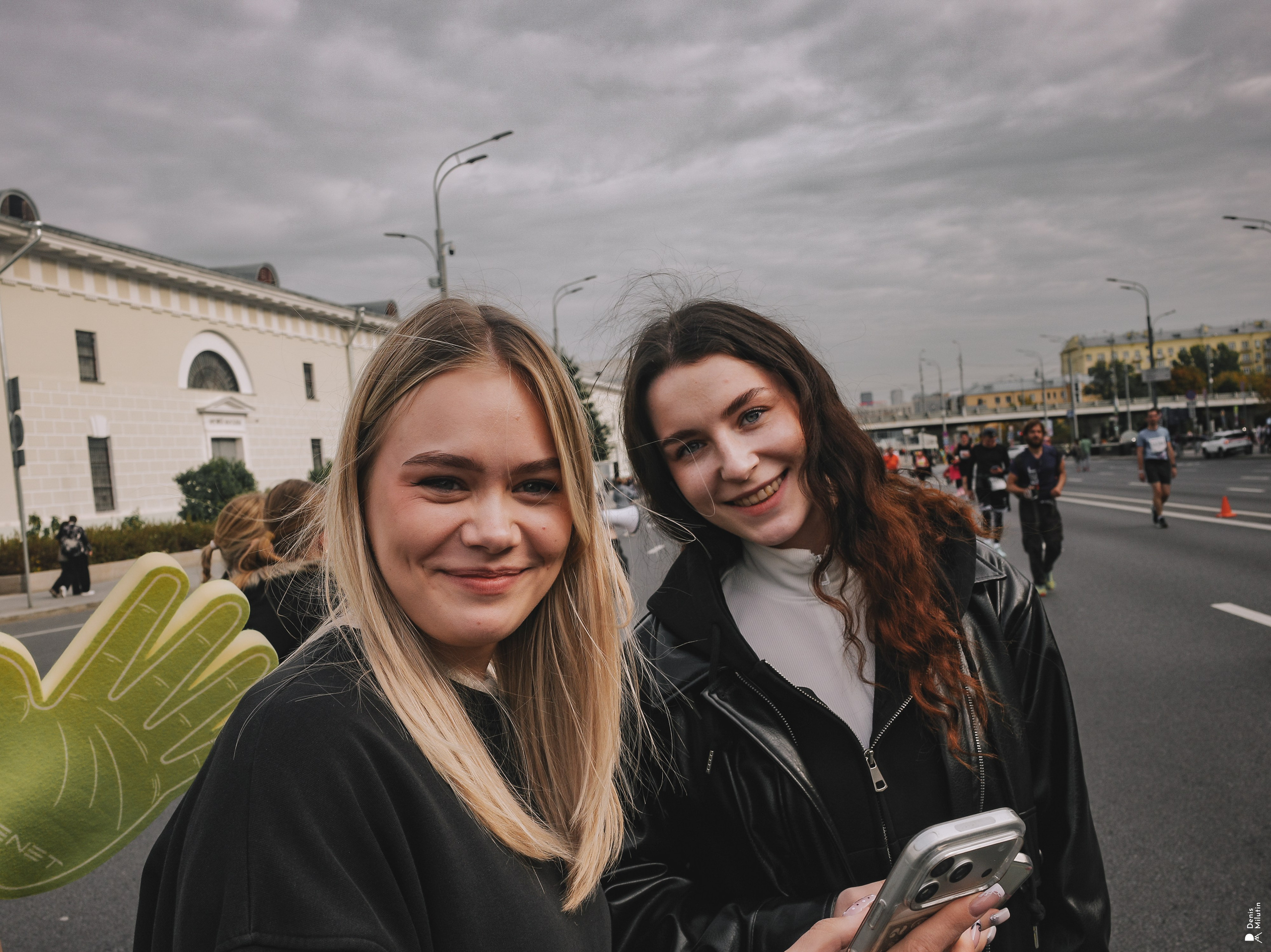 Московский марафон 2026. Портретный фотограф Денис Милютин
