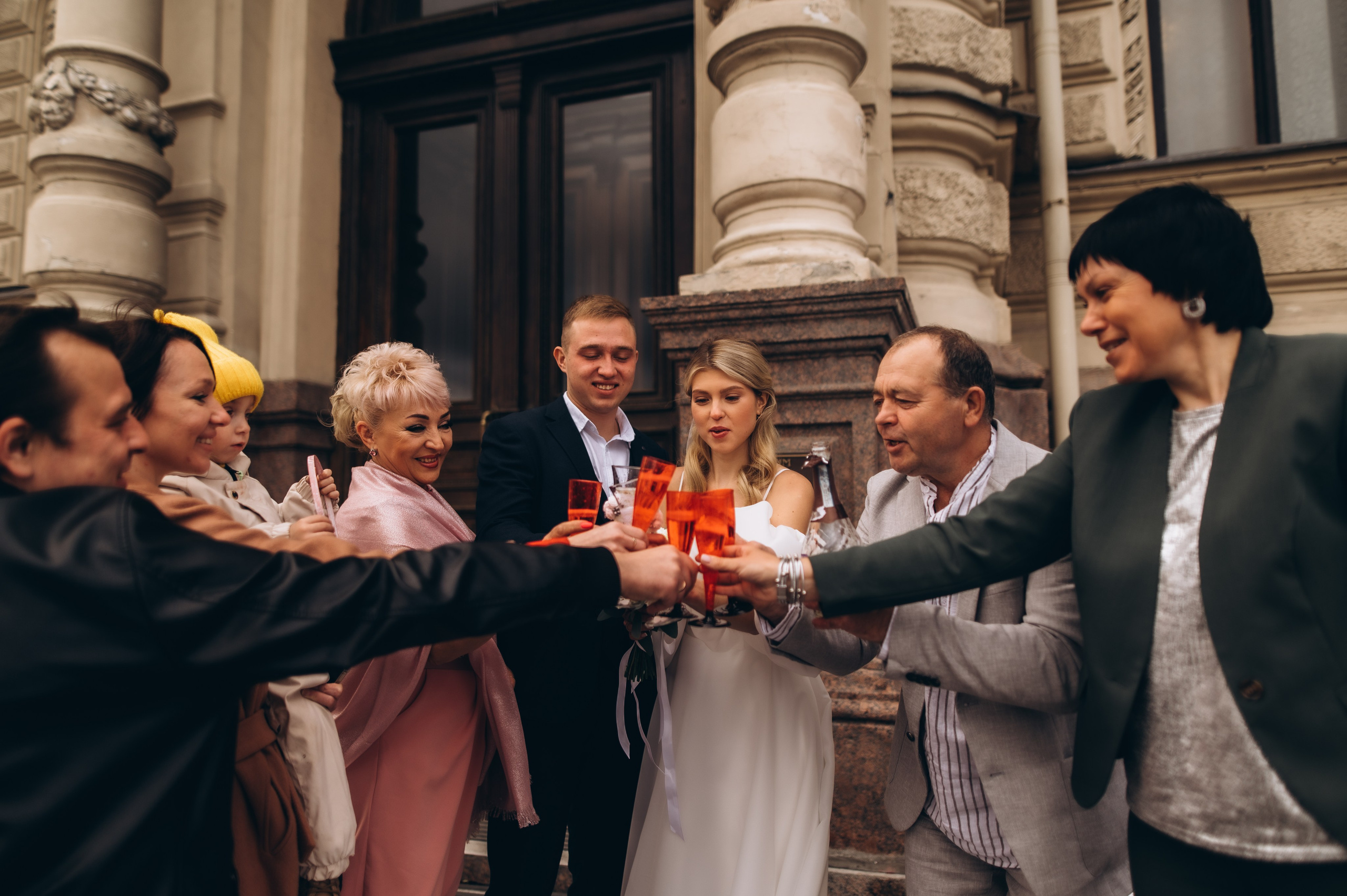 1ый загс+фотопрогулка свадьба. Фотограф ПИТЕР СПБ Надежда Баранова