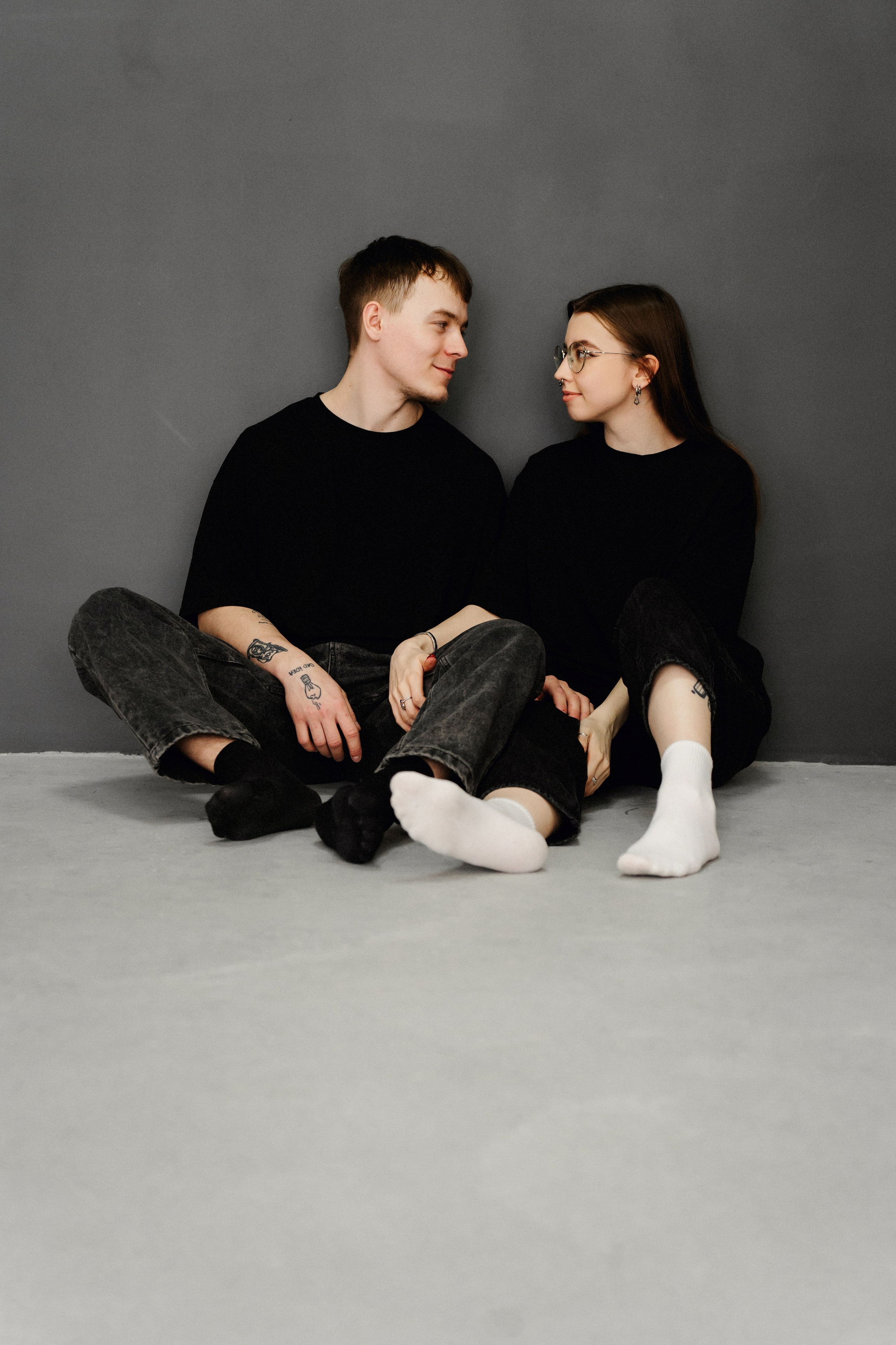 Лера и Леша. Студийная съемка. Яна Орехова. Фотограф в Томске