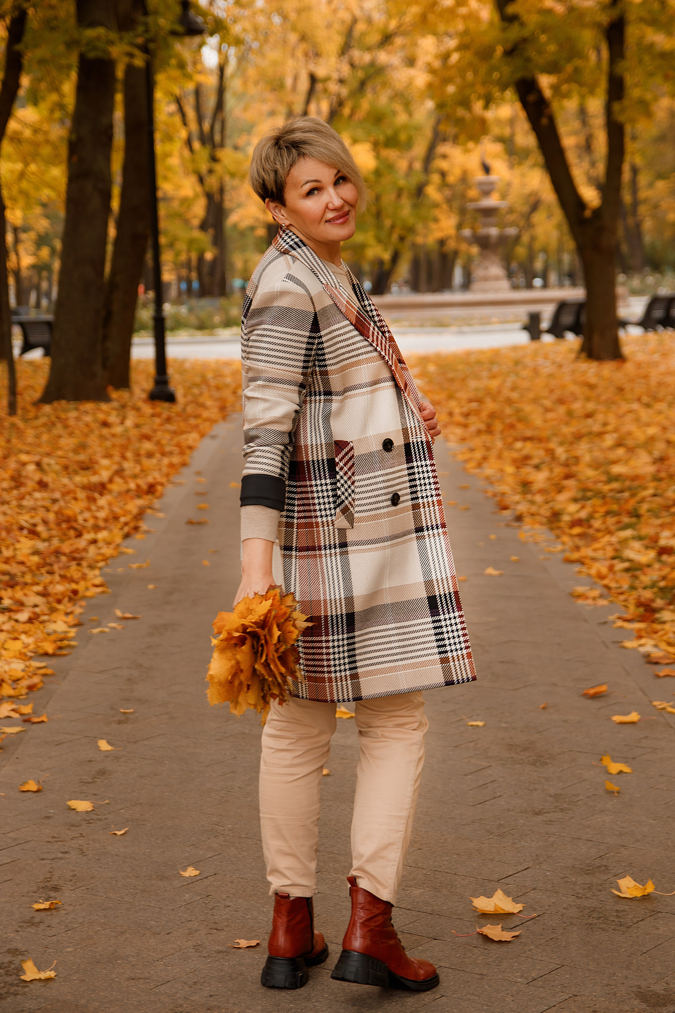 Осень на Северном речном вокзале. Женский и семейный фотограф в Москве и Московской области Наталья Минт