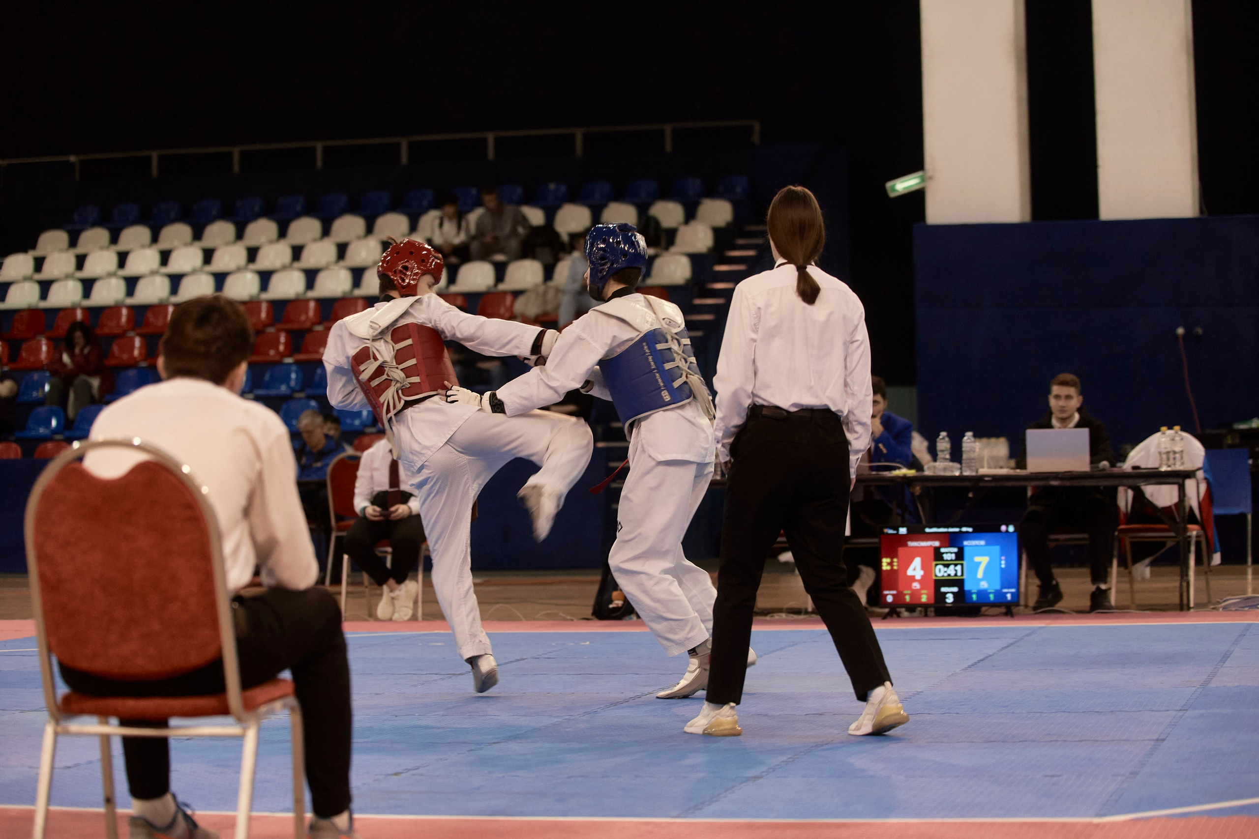 Taekwondo kids. Фотограф Наталья Леонова