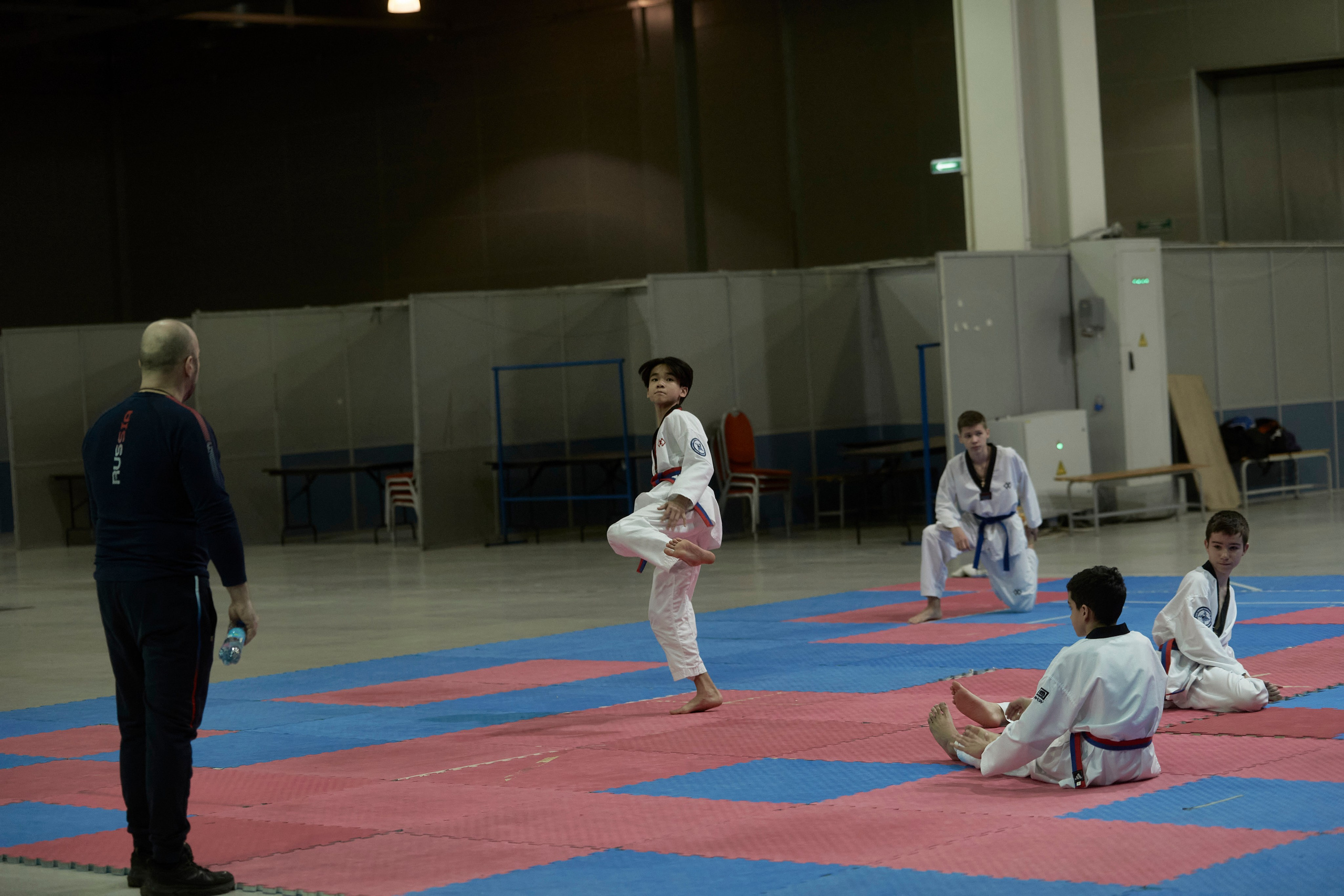 Taekwondo kids. Фотограф Наталья Леонова